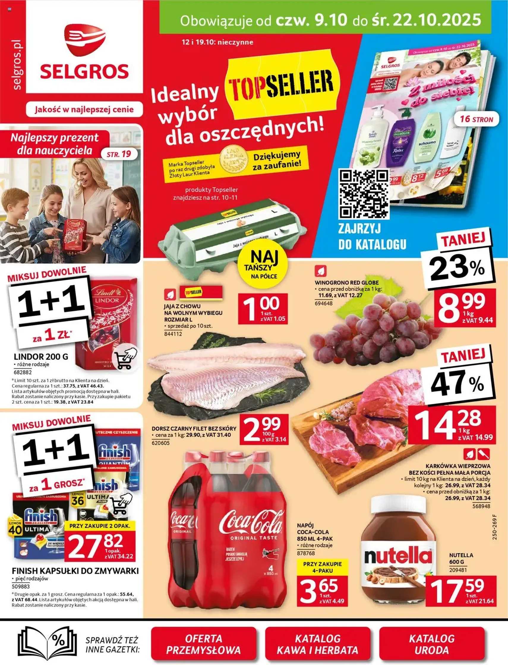 Selgros cash&carry Gazetka - ważny gazetka od 09.10.2025 strona 1 z 29