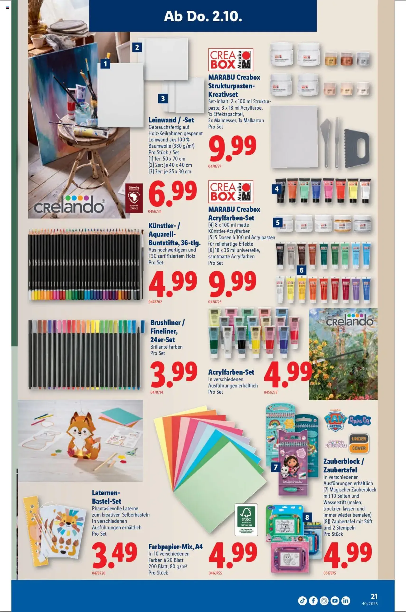 Lidl Aktionen - Gültiger Prospekt ab 02.10.2025, Seite 21 von insgesamt 36