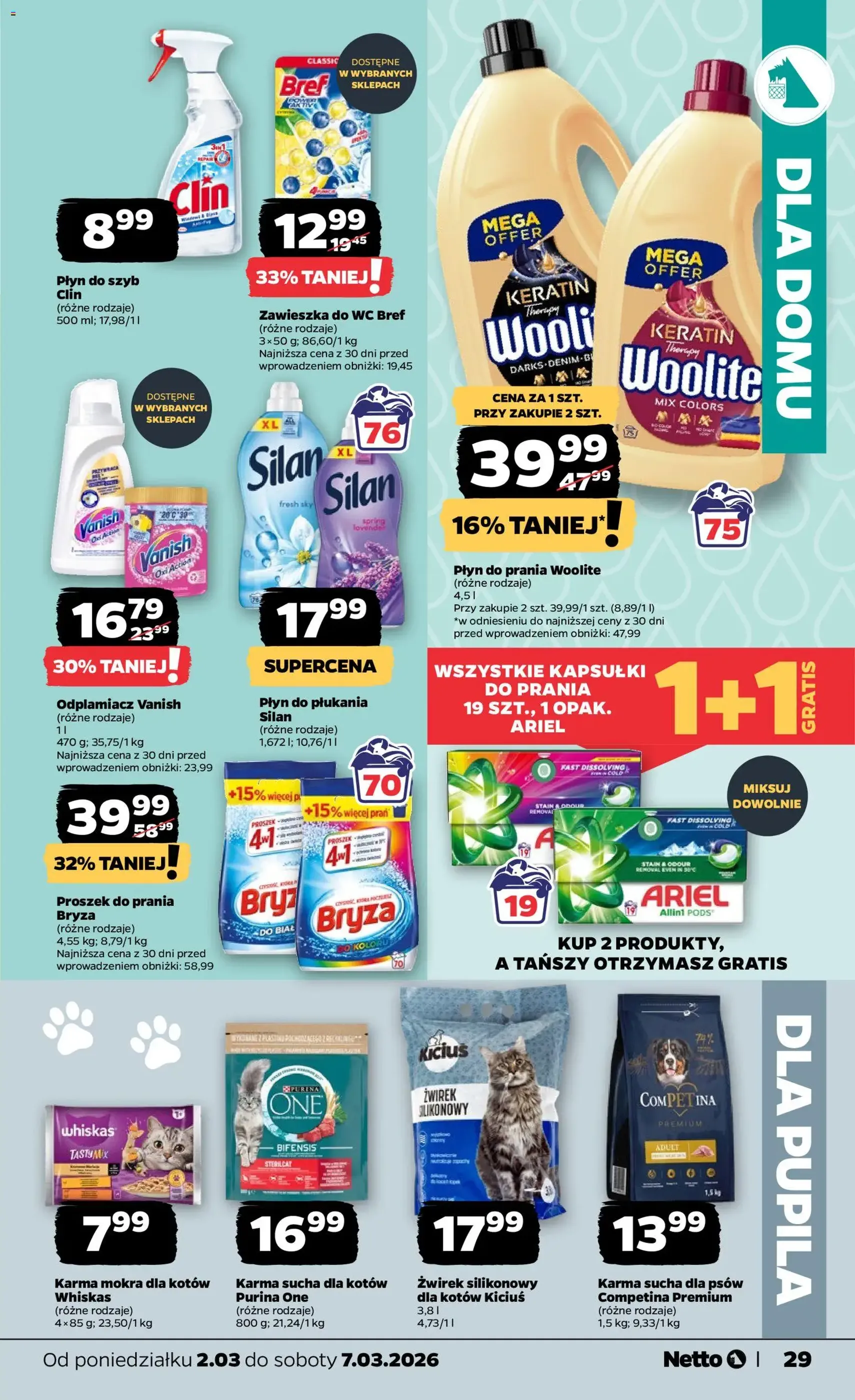 Netto gazetka od poniedziałku spożywcza - ważny gazetka od 02.03.2026 strona 29 z 33