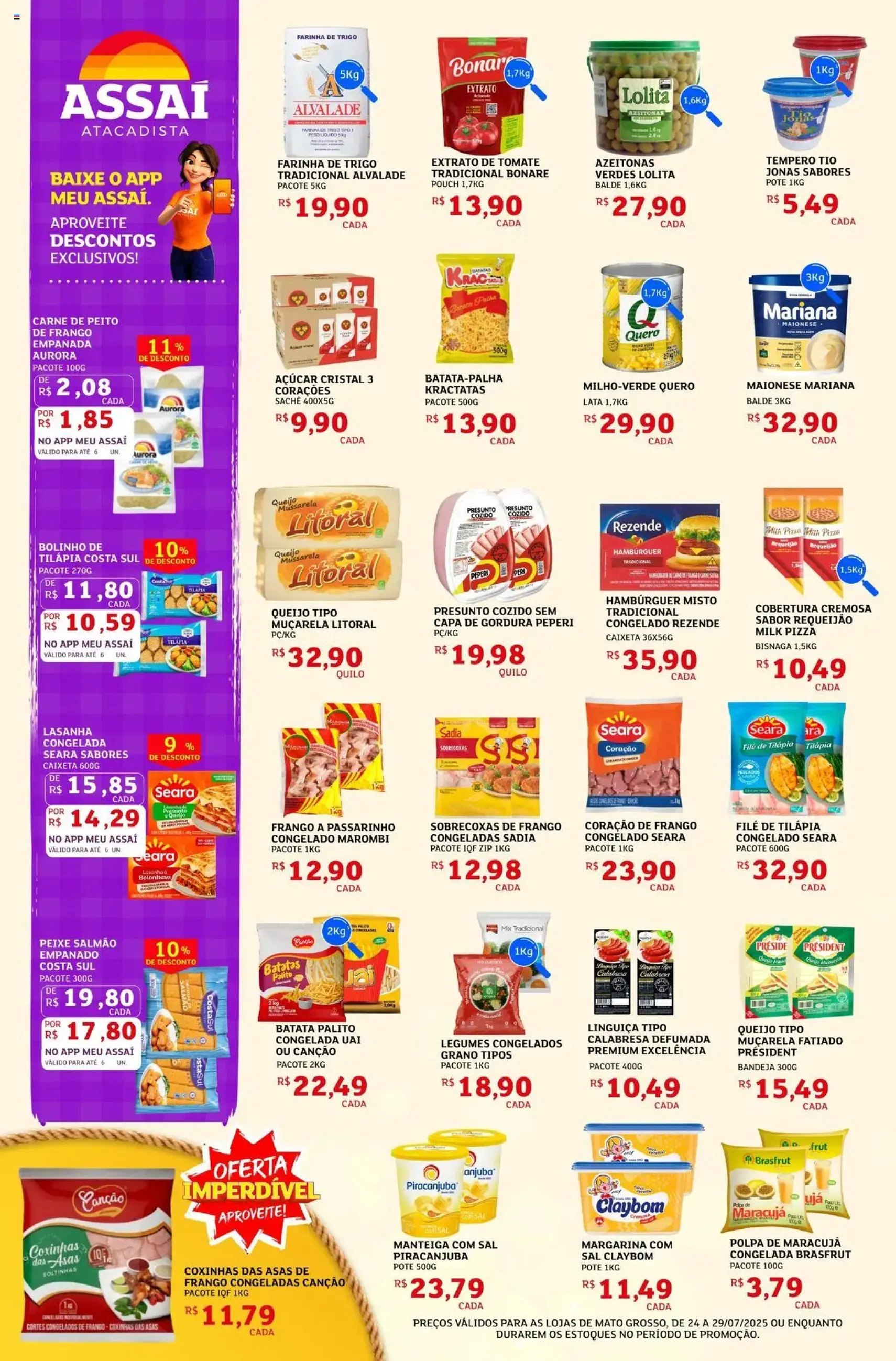 Encarte Assaí Atacadista - folheto válido a partir de 24/07/2025 página 2 de 4