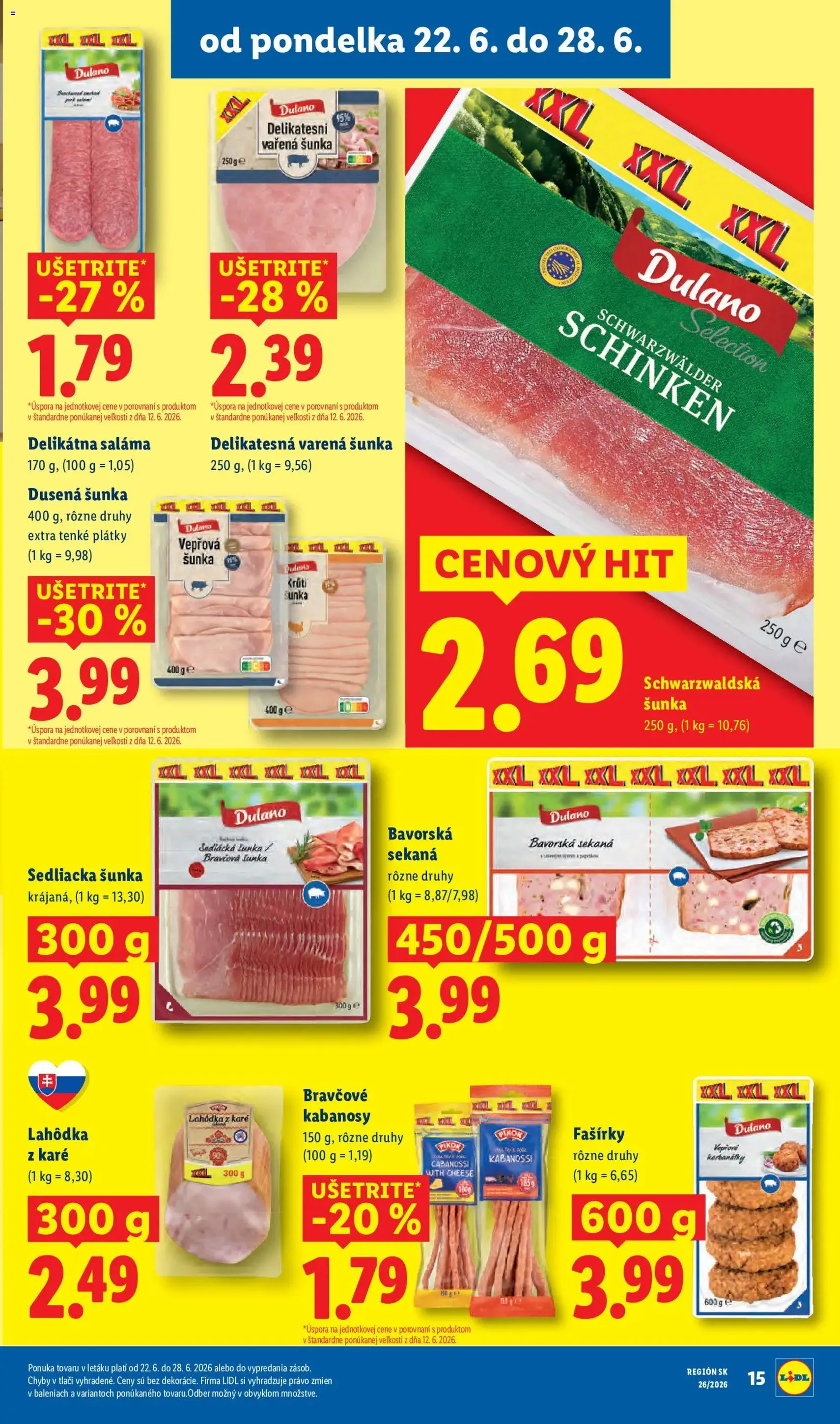 Lidl leták - platný leták od 22.06.2026 strana 25 z 99