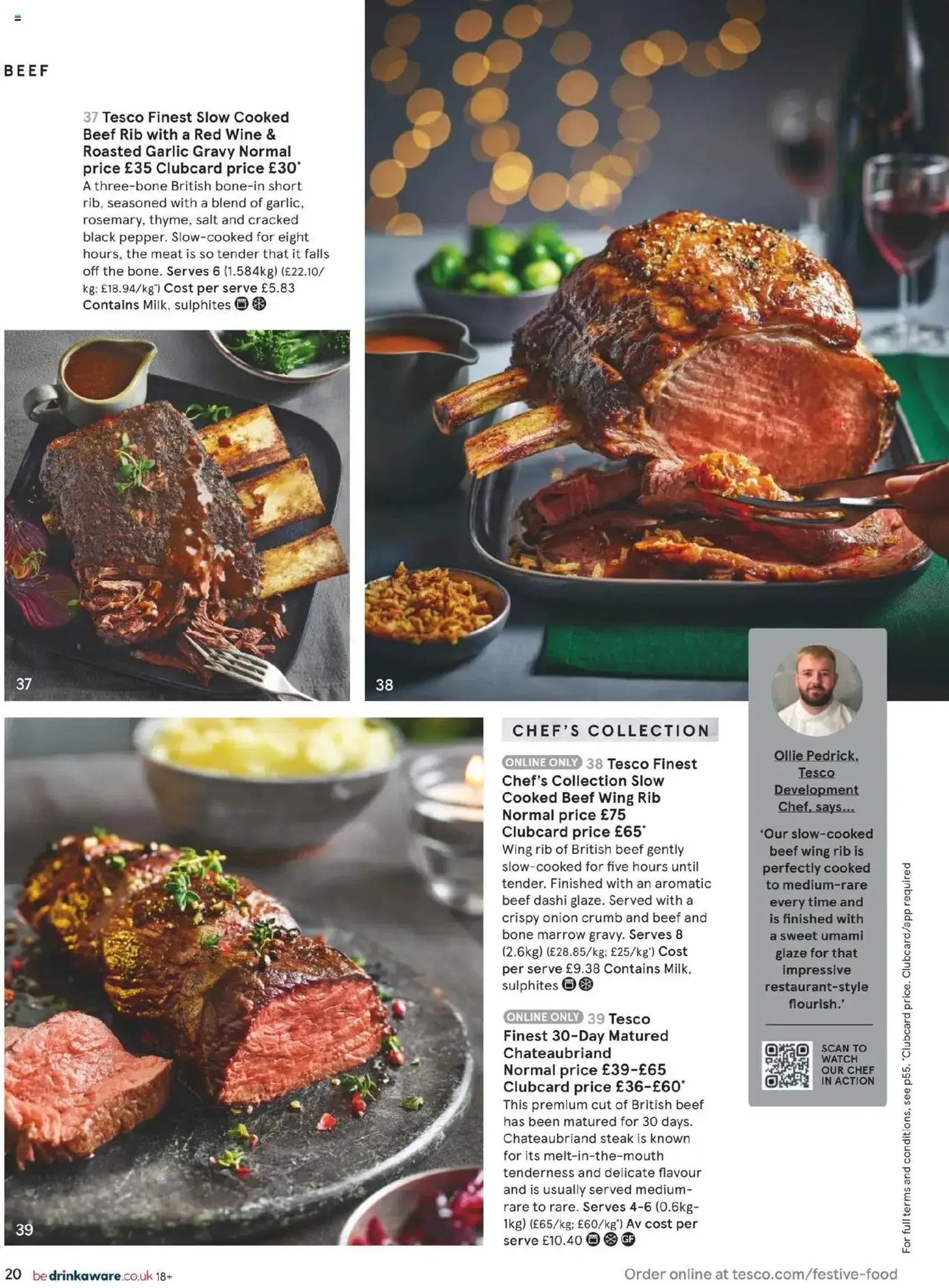 Tesco - Festive Food to Order brochure 2025 - valid flyer from 01/10/2025, page 20 of 56