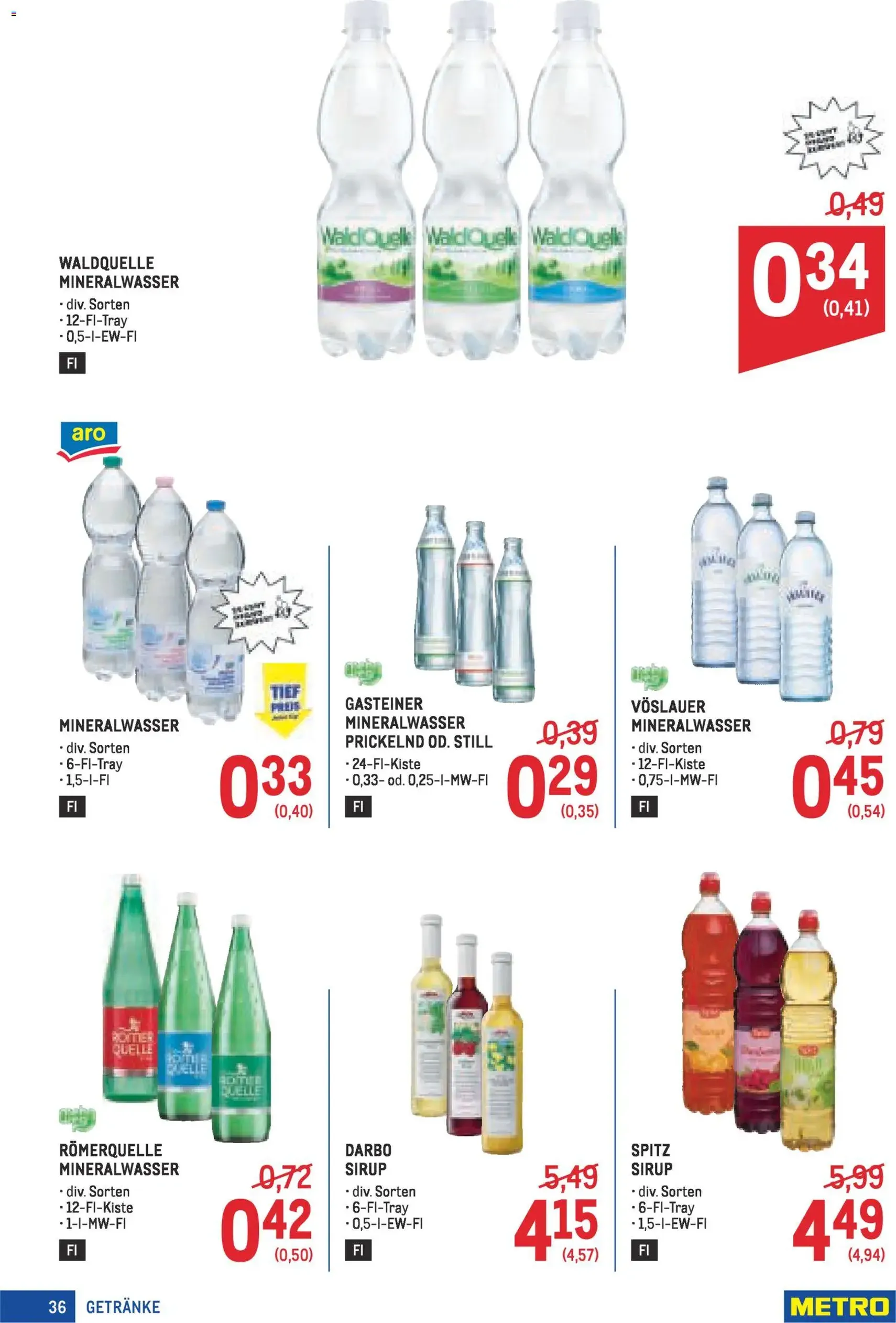 Metro Profi - Gültiger Prospekt ab 22.01.2026, Seite 36 von insgesamt 64