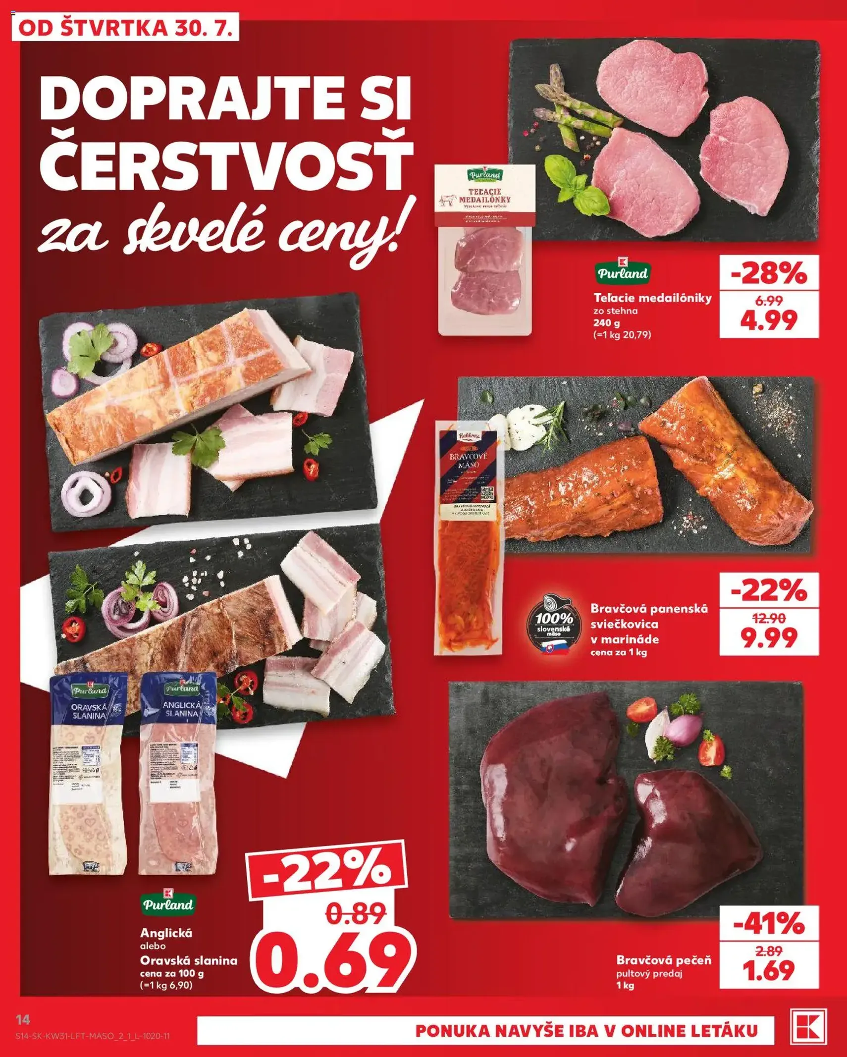 Kaufland leták - platný leták od 30.07.2026 strana 14 z 74