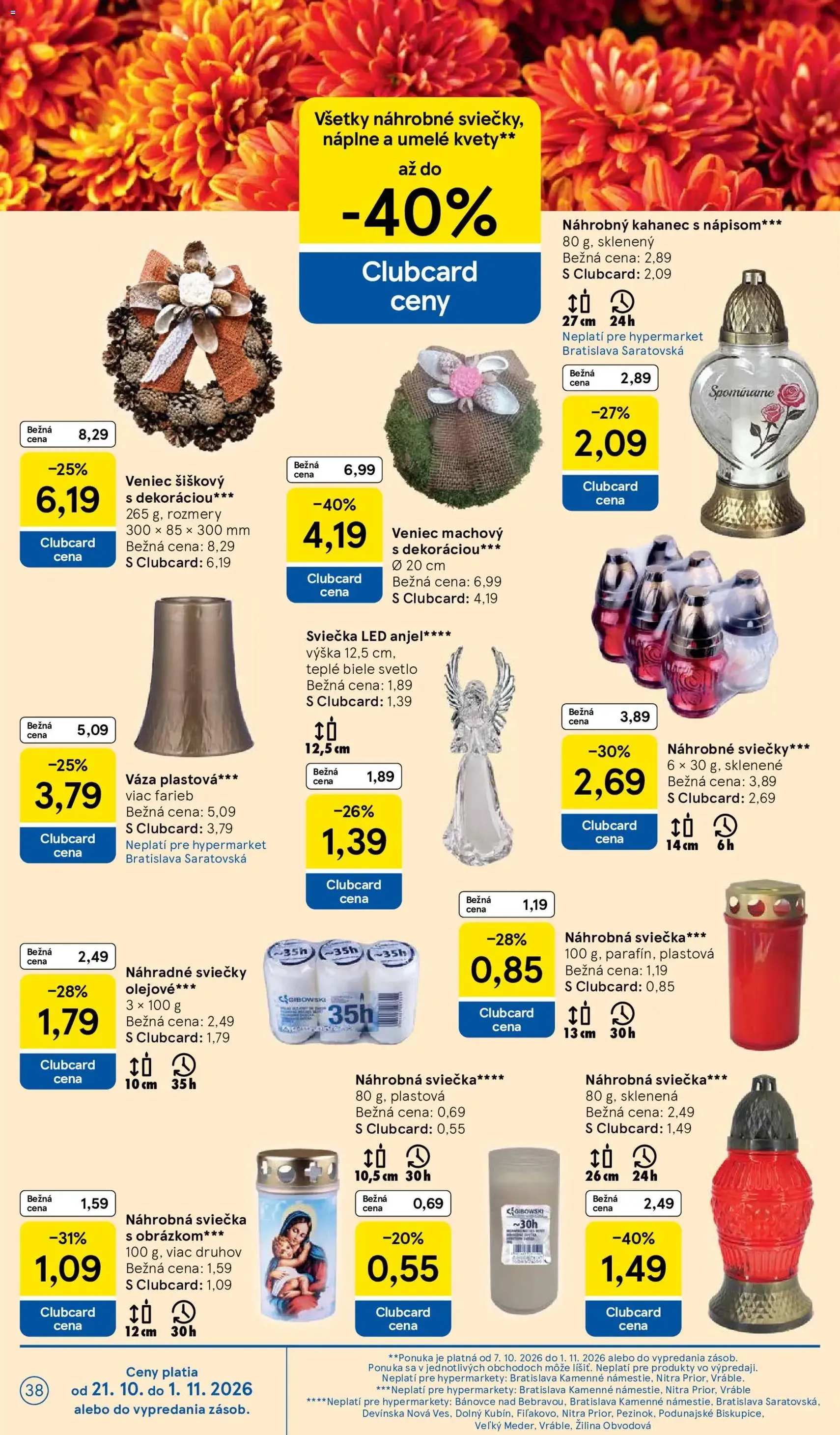 Tesco Hypermarket - leták - platný leták od 21.10.2026 strana 38 z 42