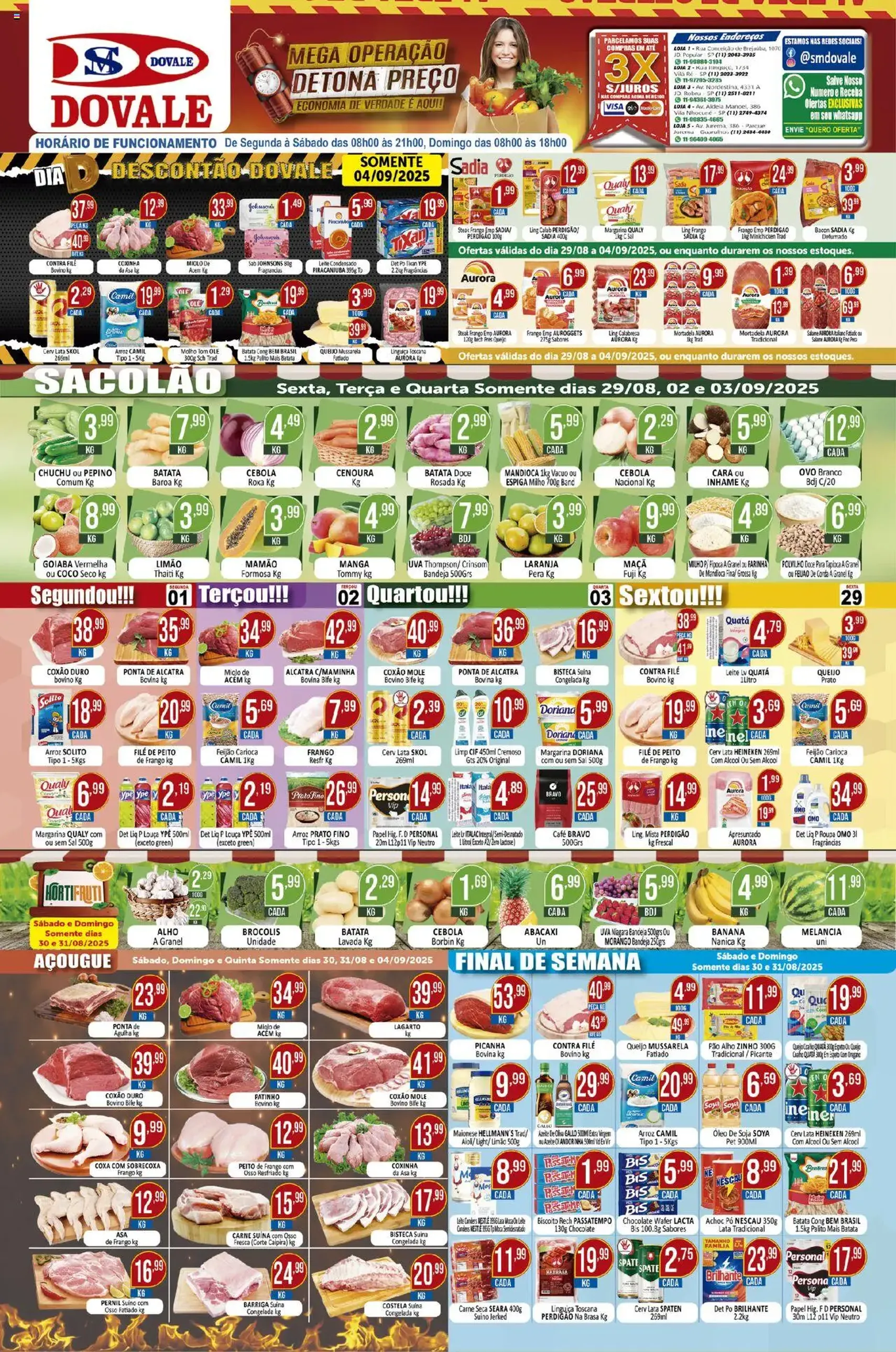 Dovale - Ofertas da semana - folheto válido a partir de 29/08/2025 página 1 de 2
