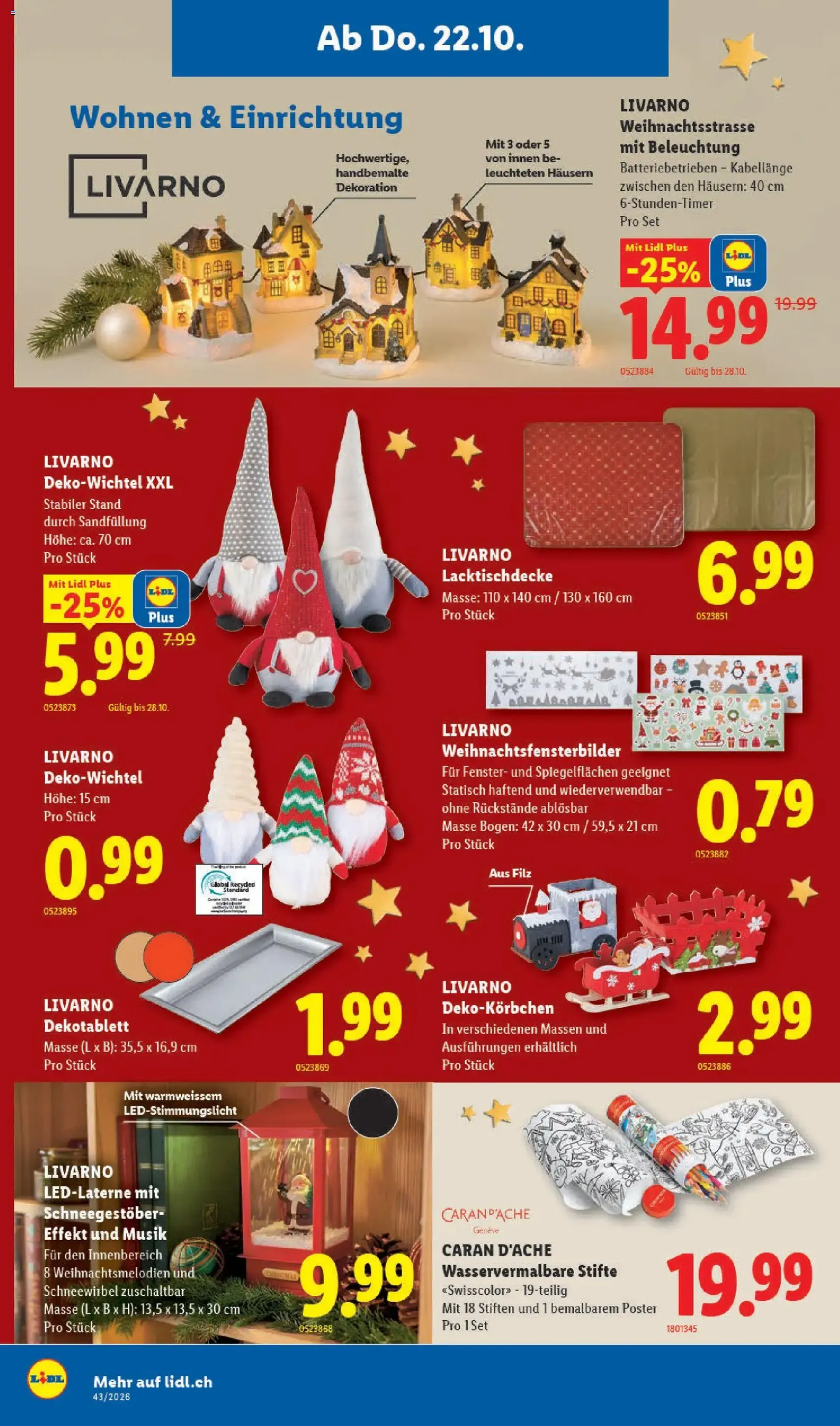 Lidl aktionen - Gültiger Prospekt ab 22.10.2026, Seite 22 von insgesamt 34