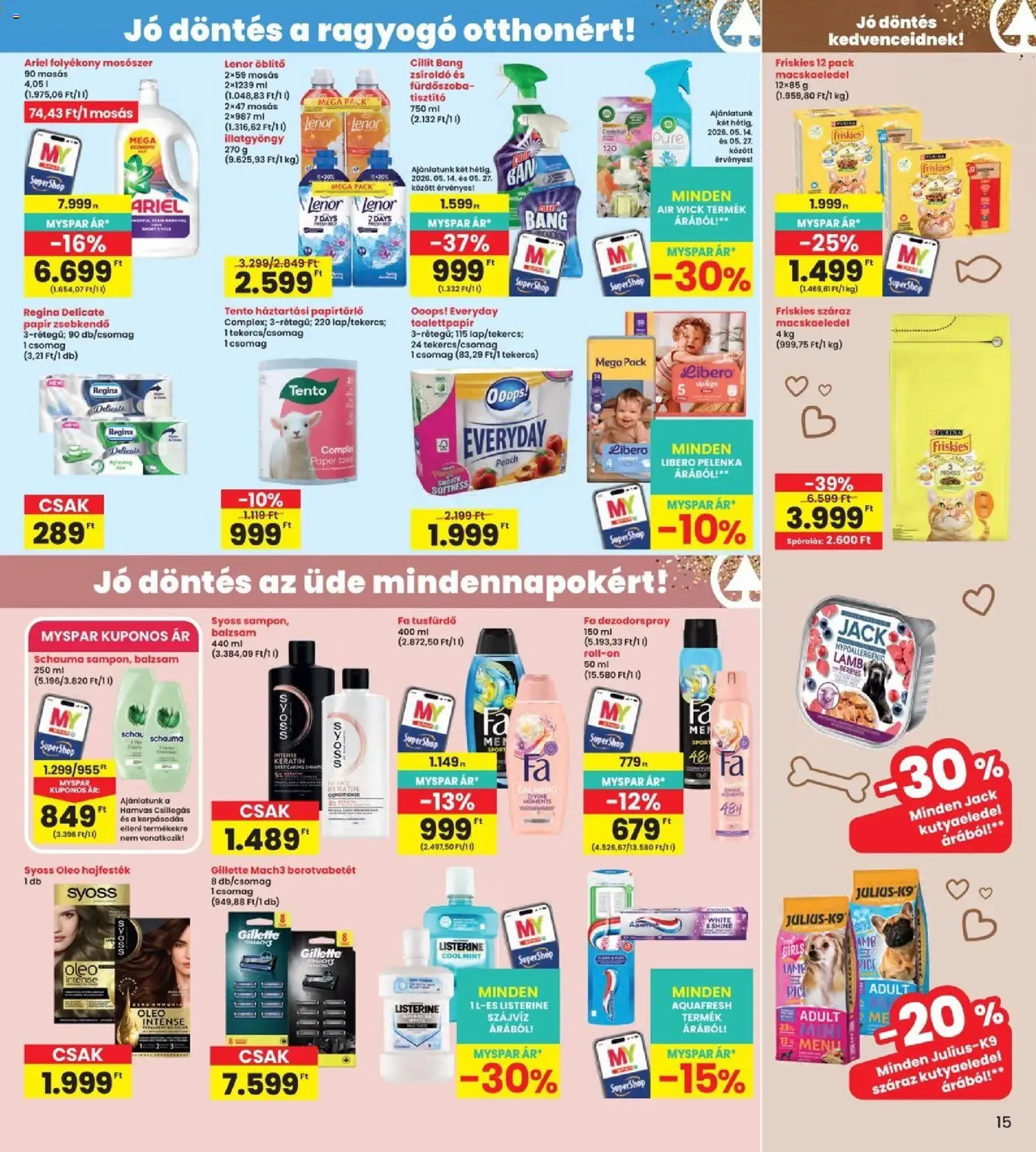 Interspar akciós újság - 2026.05.14. érvényes szórólap 15 oldal 19 oldalból