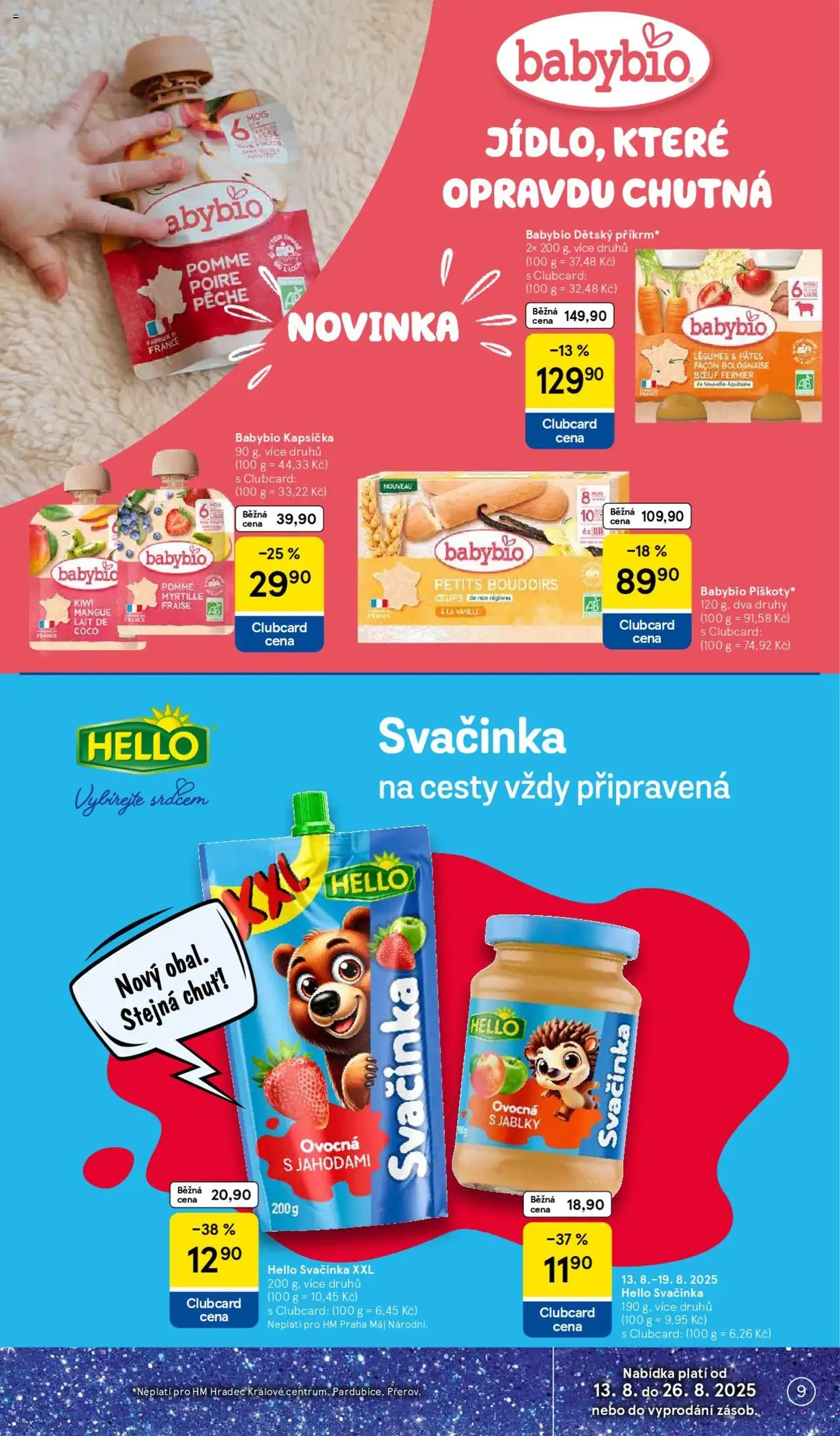 Tesco leták - Hypermarket - platný leták od 13.08.2025 strana 9 z 36 Tesco leták - Hypermarket - platný leták od 13.08.2025 strana 9 z 36