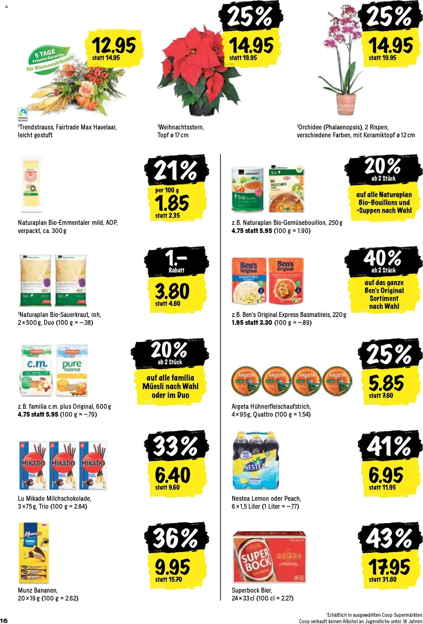 Coop Aktionen - Gültiger Prospekt ab 30.10.2025, Seite 16 von insgesamt 24 Coop Aktionen - Gültiger Prospekt ab 30.10.2025, Seite 16 von insgesamt 24