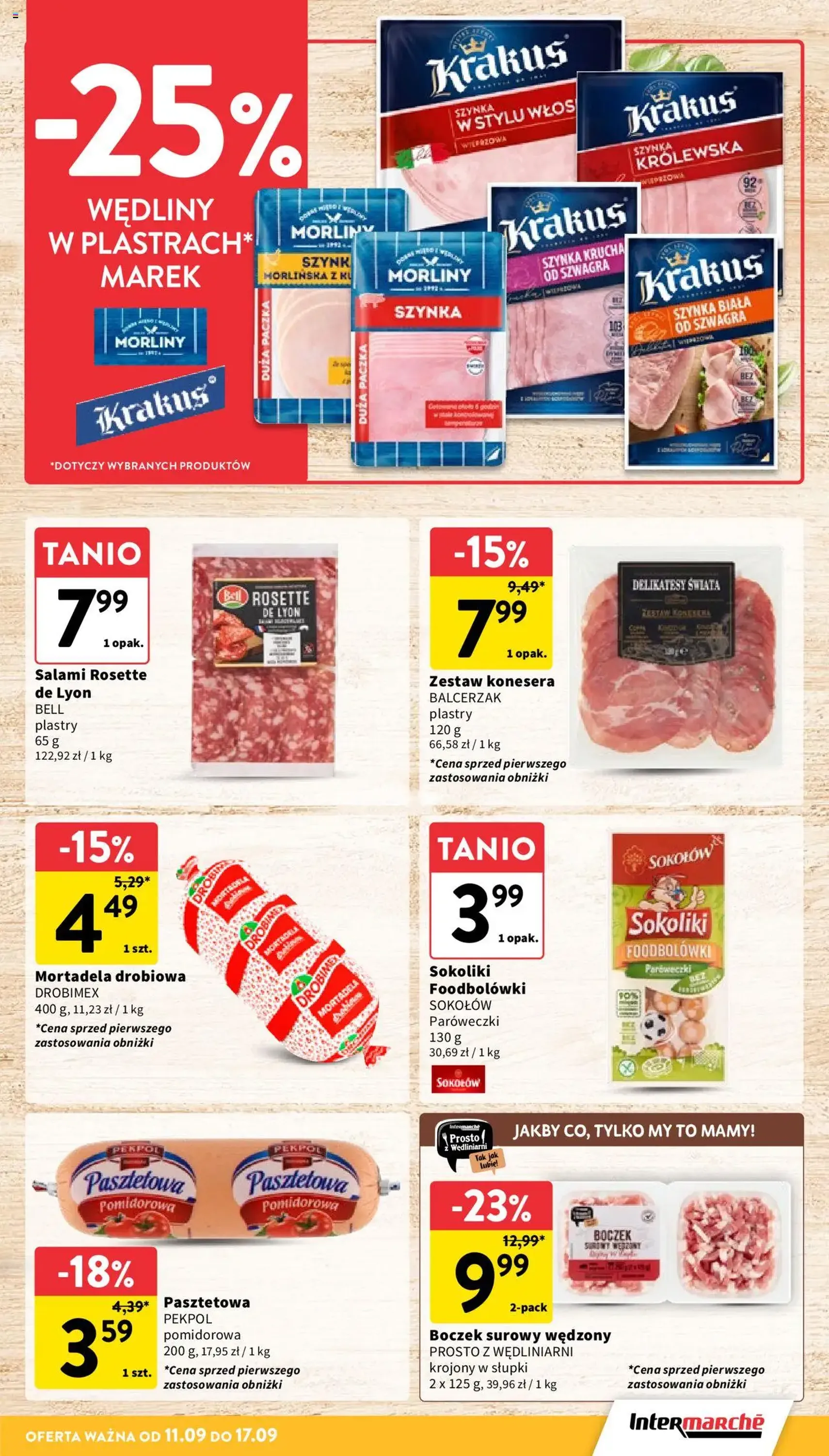 Intermarche Gazetka - ważny gazetka od 11.09.2025 strona 17 z 40 Intermarche Gazetka - ważny gazetka od 11.09.2025 strona 17 z 40