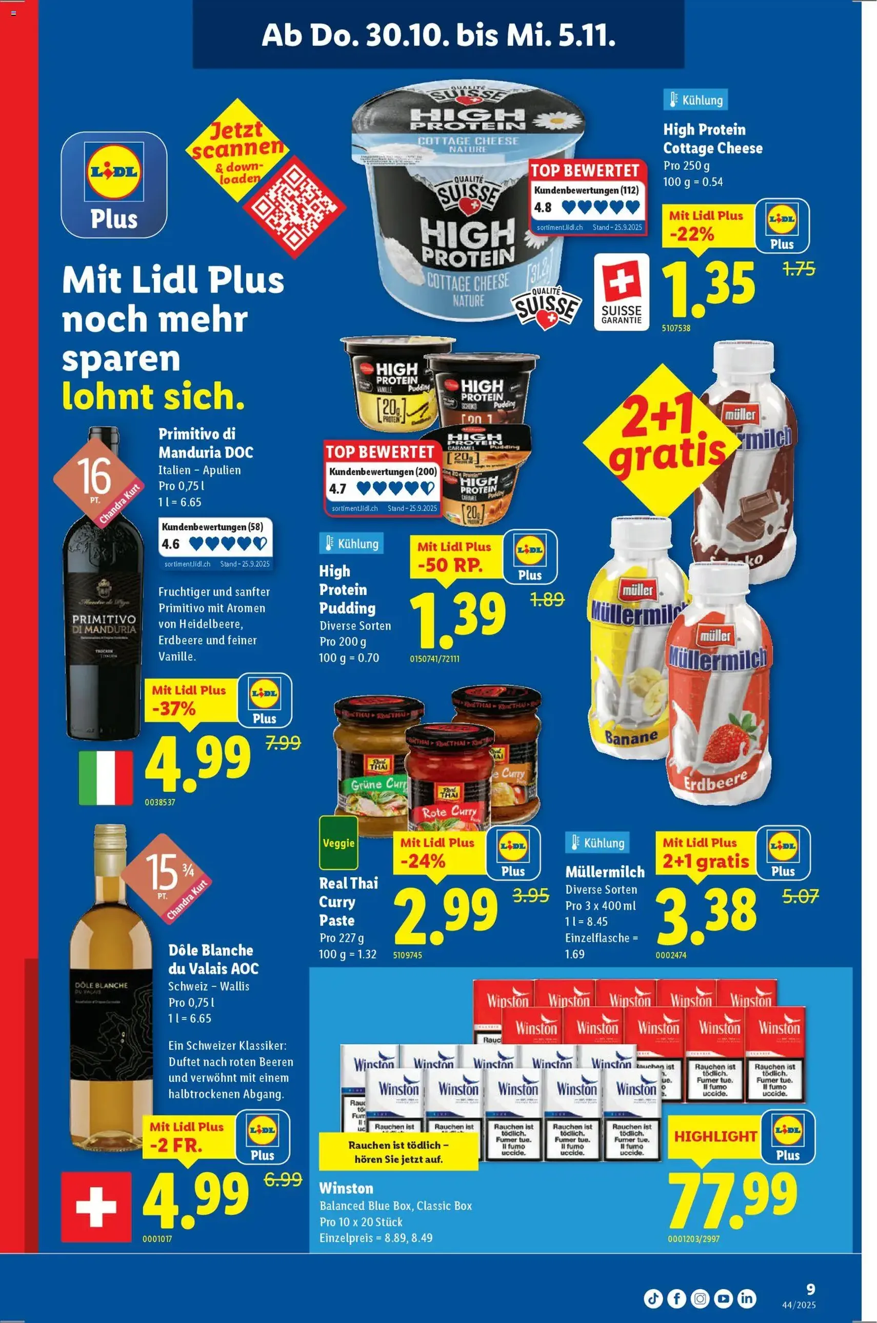 Lidl Aktionen - Gültiger Prospekt ab 30.10.2025, Seite 9 von insgesamt 32 Lidl Aktionen - Gültiger Prospekt ab 30.10.2025, Seite 9 von insgesamt 32