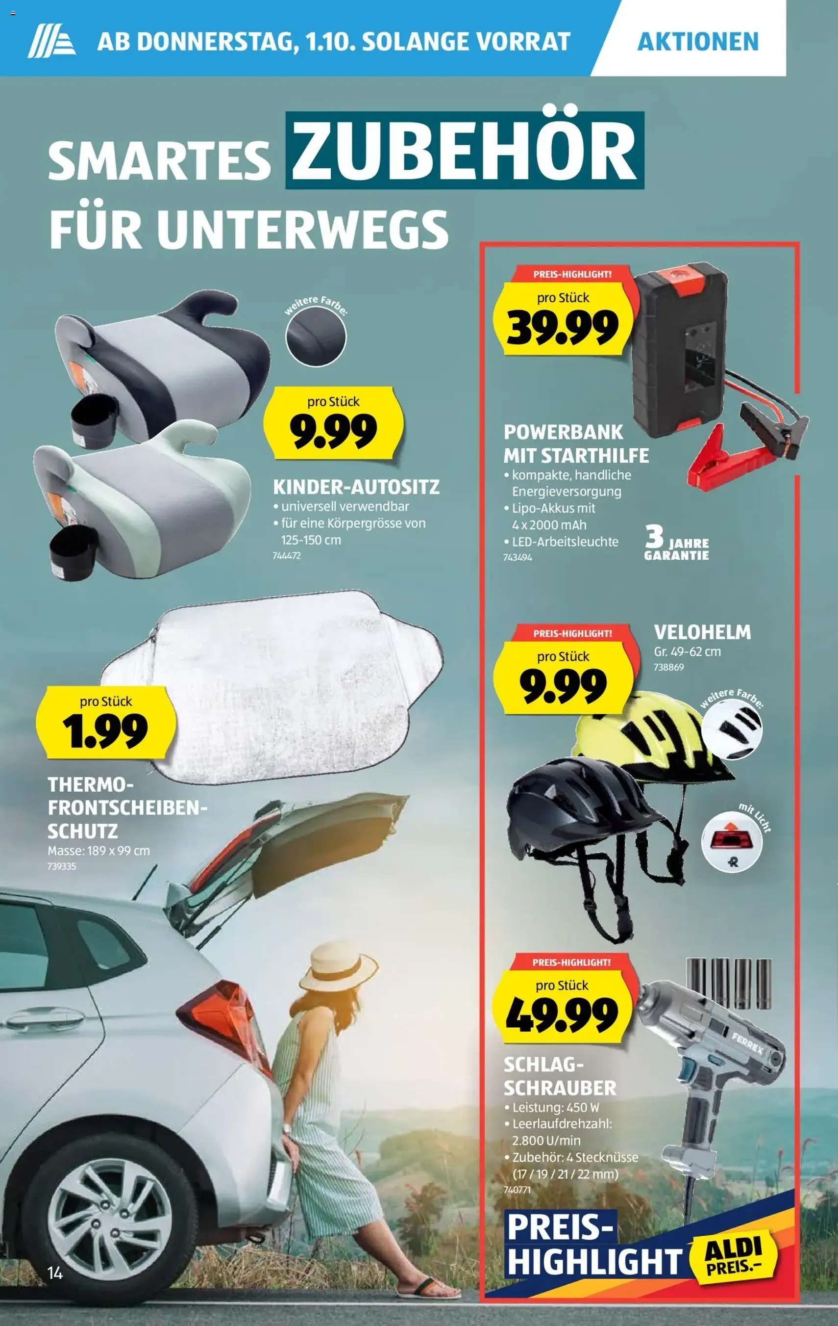 Aldi aktionen - Gültiger Prospekt ab 01.10.2026, Seite 14 von insgesamt 36