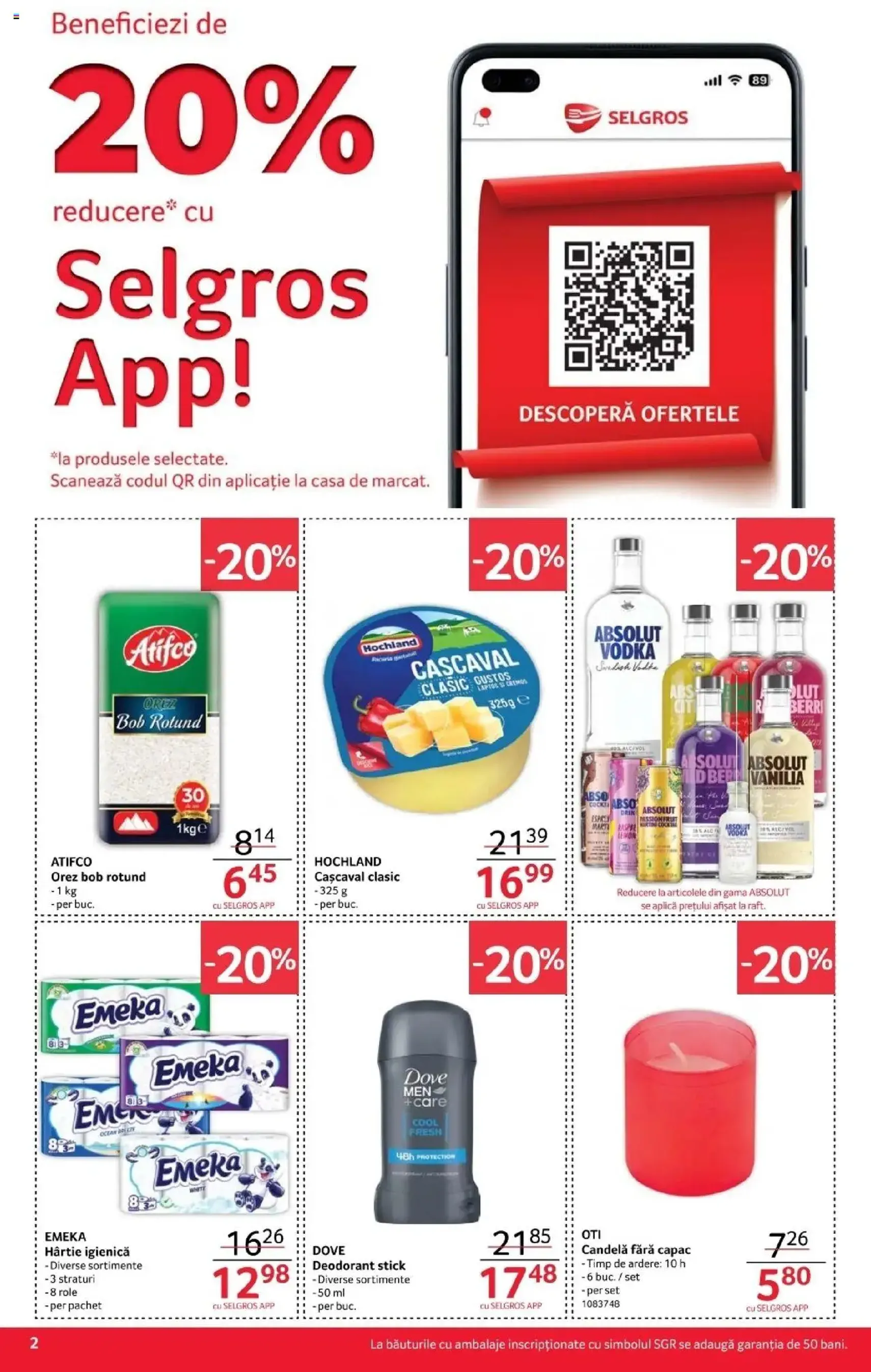 Catalog Selgros - Food - cataloage valabile începând cu 17.10.2025 pagina 2 din 44 Catalog Selgros - Food - cataloage valabile începând cu 17.10.2025 pagina 2 din 44