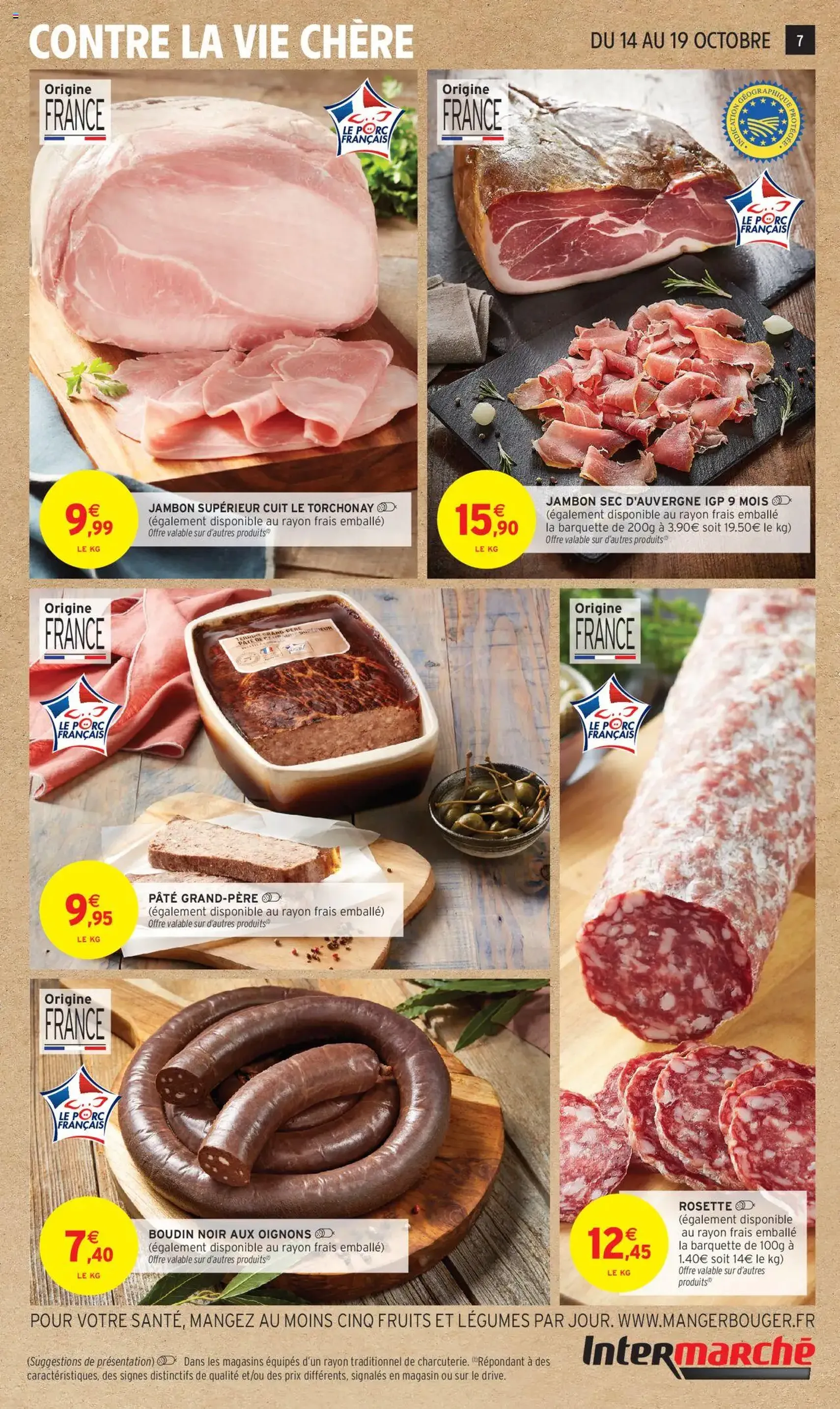 Intermarché catalogue semaine 42 - brochure valable à partir du 14/10/2025, page 7 sur 52