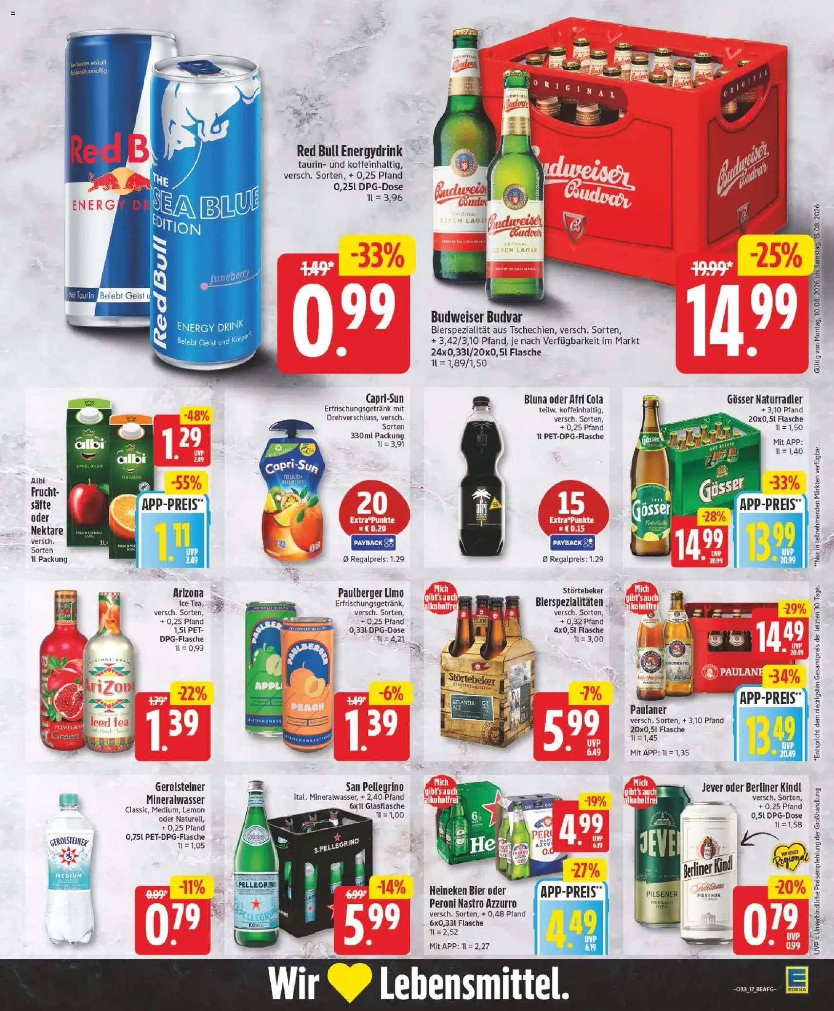 Edeka Prospekt - Gültiger Prospekt ab 10.08.2026, Seite 17 von insgesamt 27