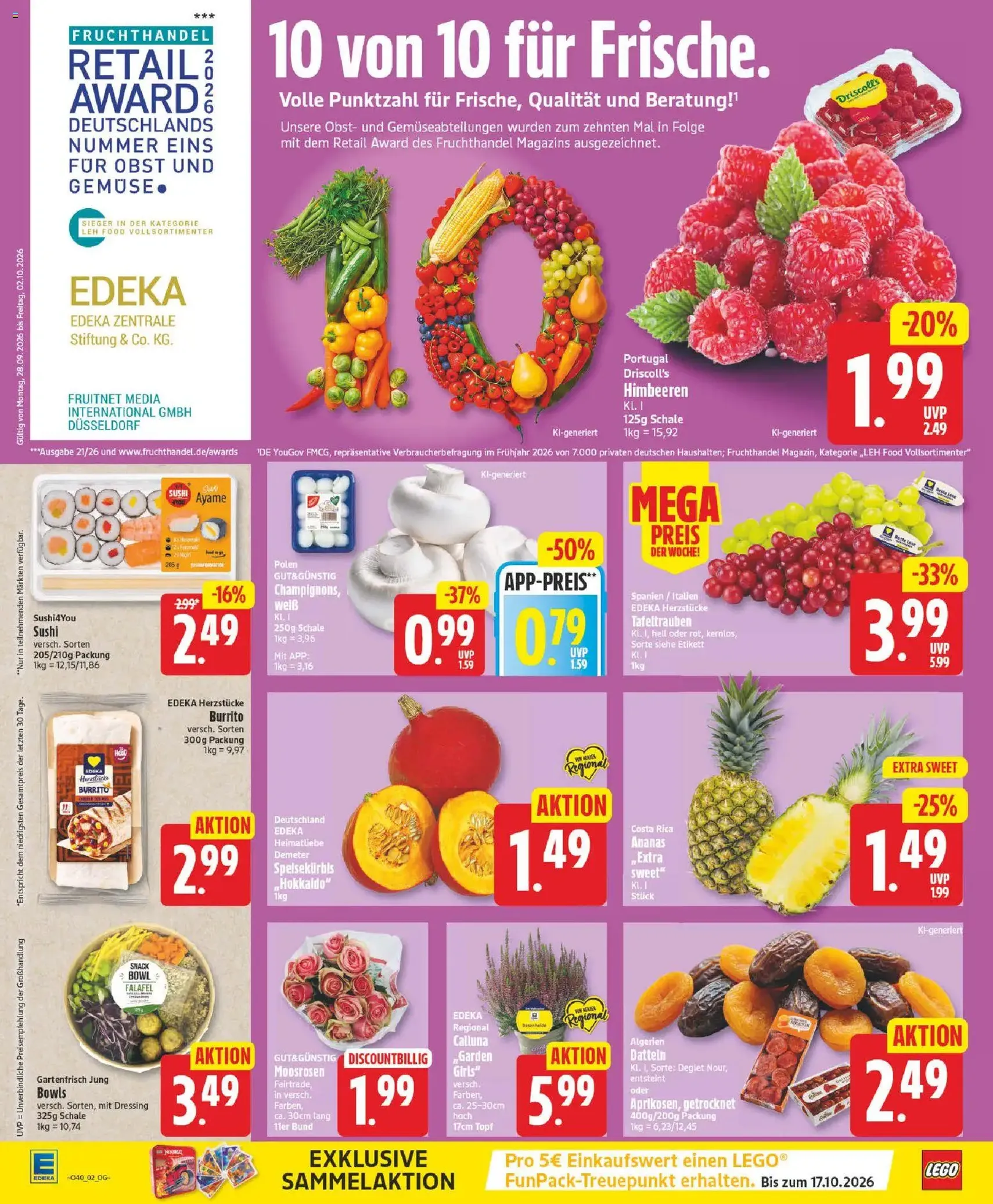 Edeka Prospekt - Gültiger Prospekt ab 28.09.2026, Seite 2 von insgesamt 28