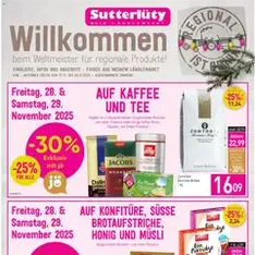 Sutterlüty Flugblatt - Prospekt Vorschau gültig ab 27.11.2025