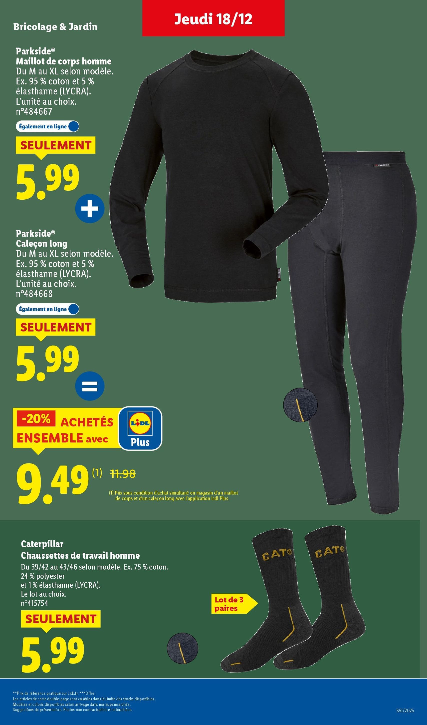 LIDL catalogue semaine 51 - brochure valable à partir du 18/12/2025, page 43 sur 87