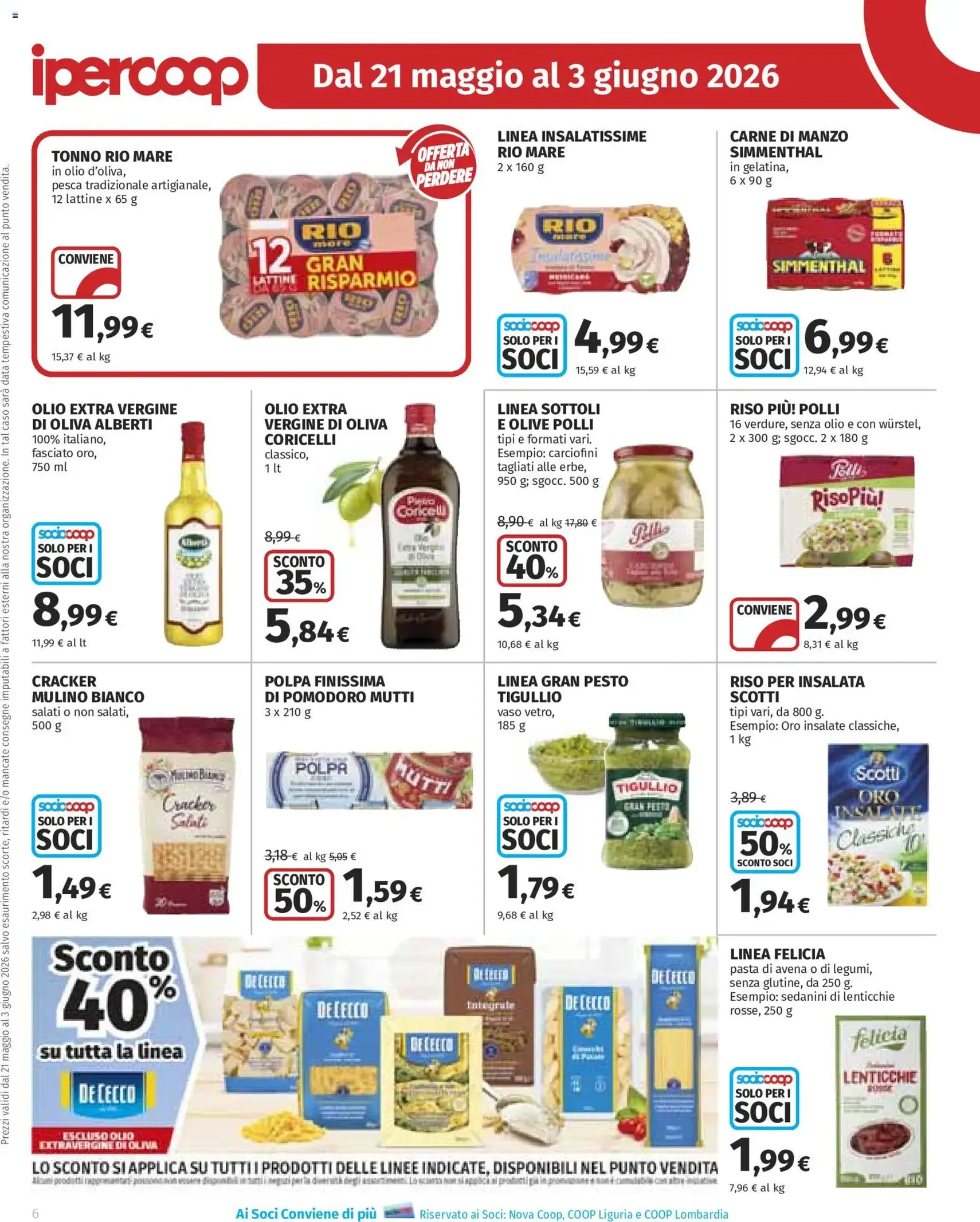Ipercoop volantino - volantino valido dal 21/05/2026 pagina 6 di 41