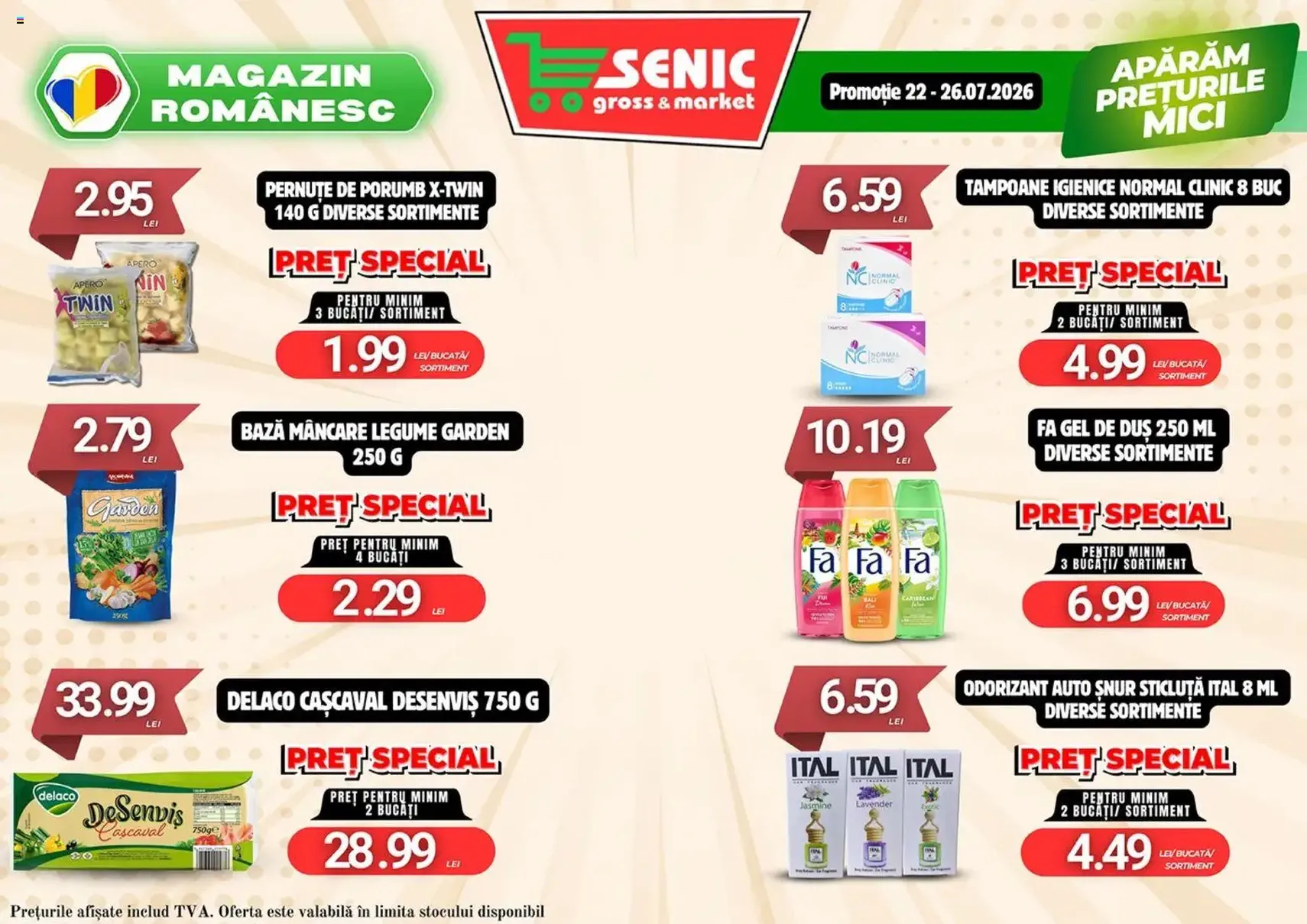 Senic Catalog - cataloage valabile începând cu 20.07.2026 pagina 7 din 8