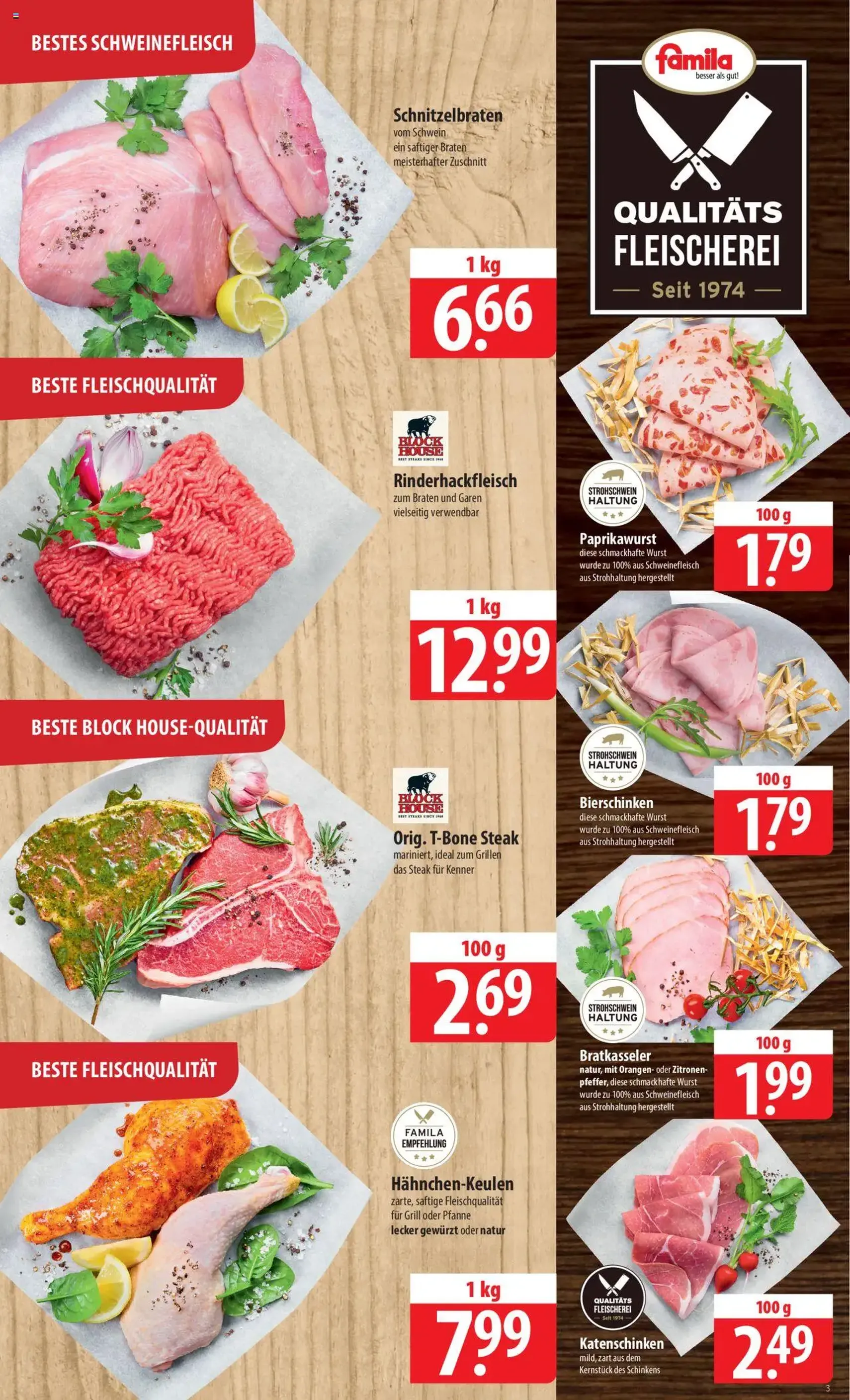 Famila Prospekt - Gültiger Prospekt ab 01.09.2025, Seite 3 von insgesamt 24 Famila Prospekt - Gültiger Prospekt ab 01.09.2025, Seite 3 von insgesamt 24