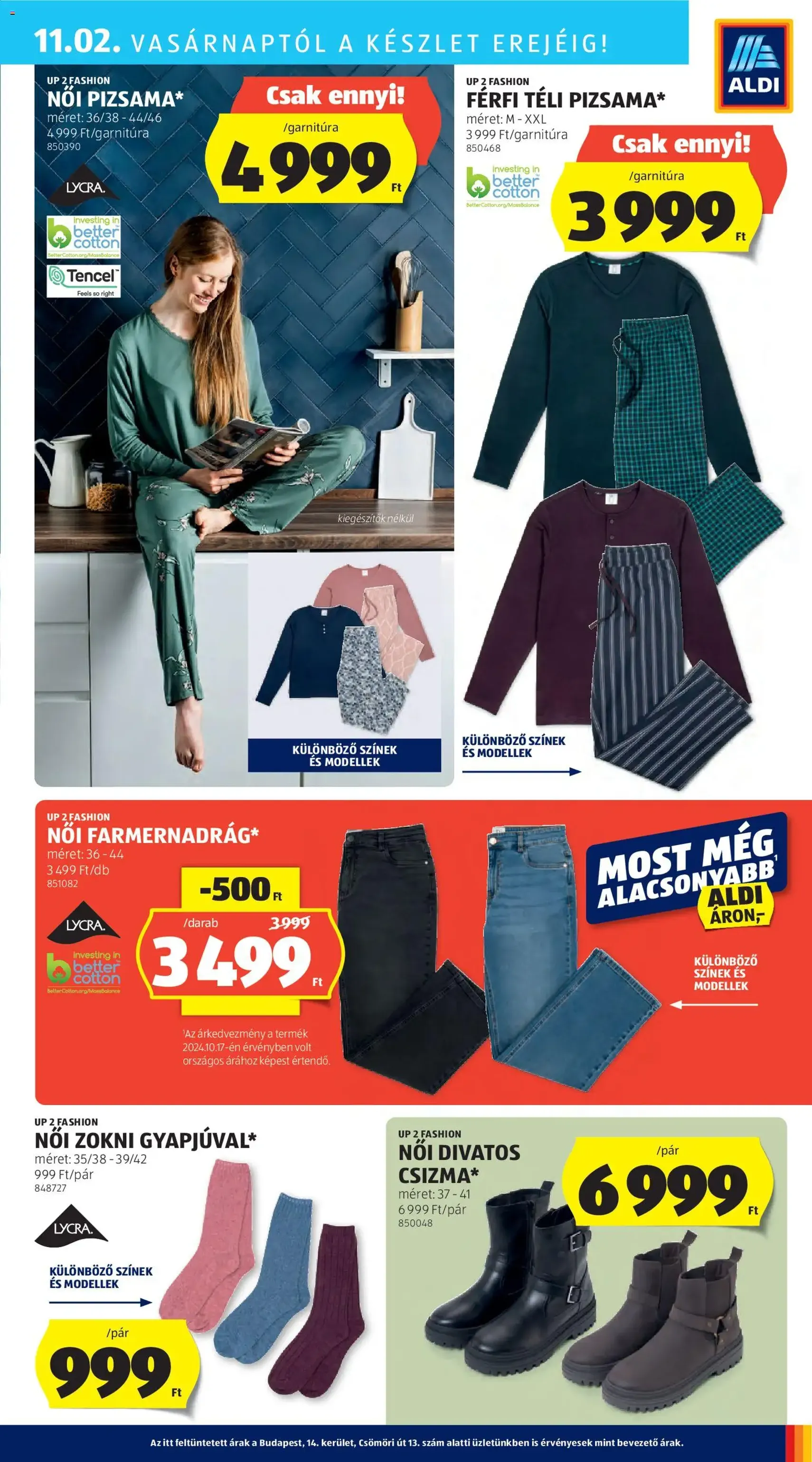 Aldi Akciós újság - 2025.10.30. érvényes szórólap 43 oldal 55 oldalból Aldi Akciós újság - 2025.10.30. érvényes szórólap 43 oldal 55 oldalból