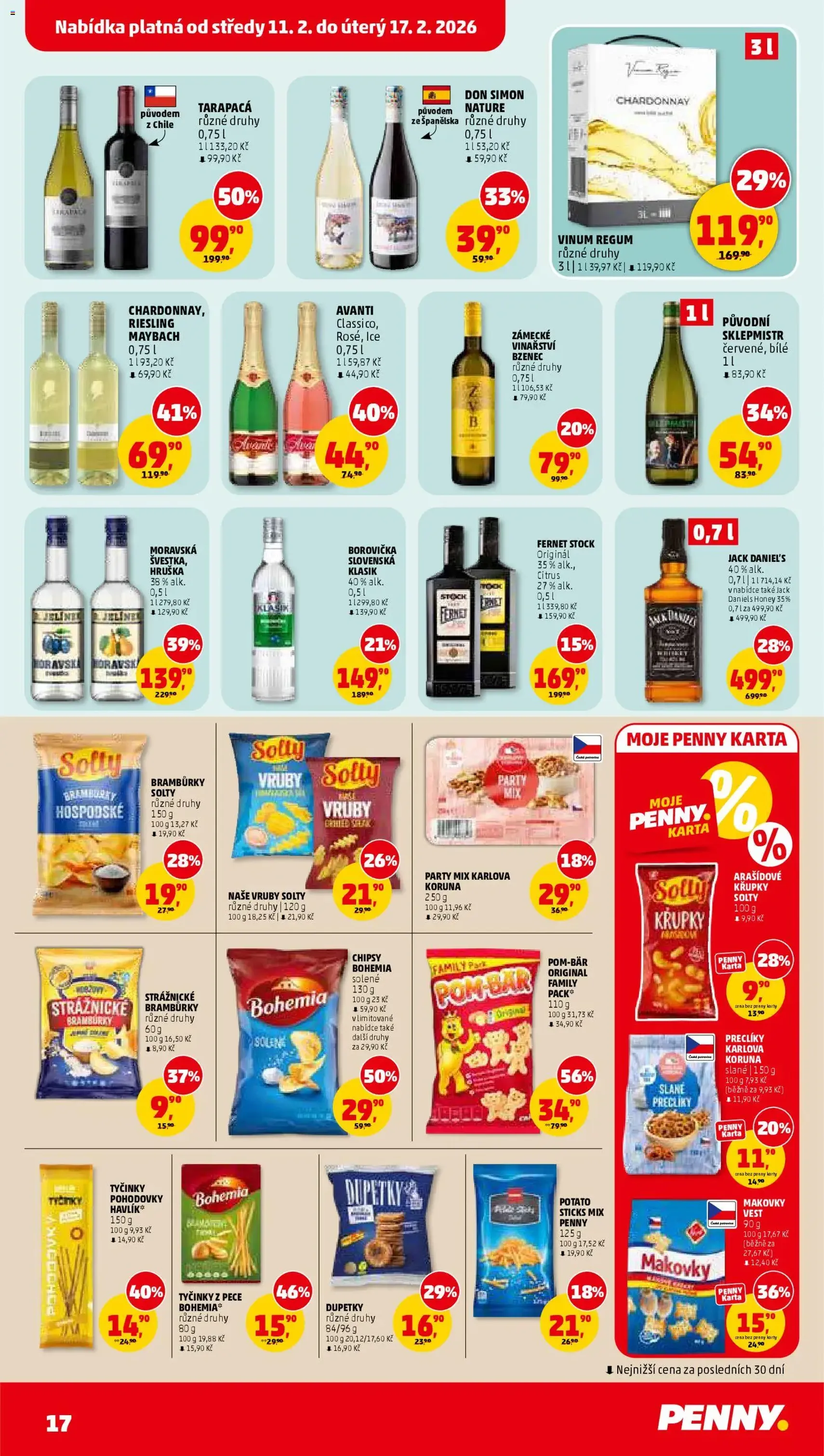 Penny Market leták - Čtvrtečník - platný leták od 11.02.2026 strana 17 z 31