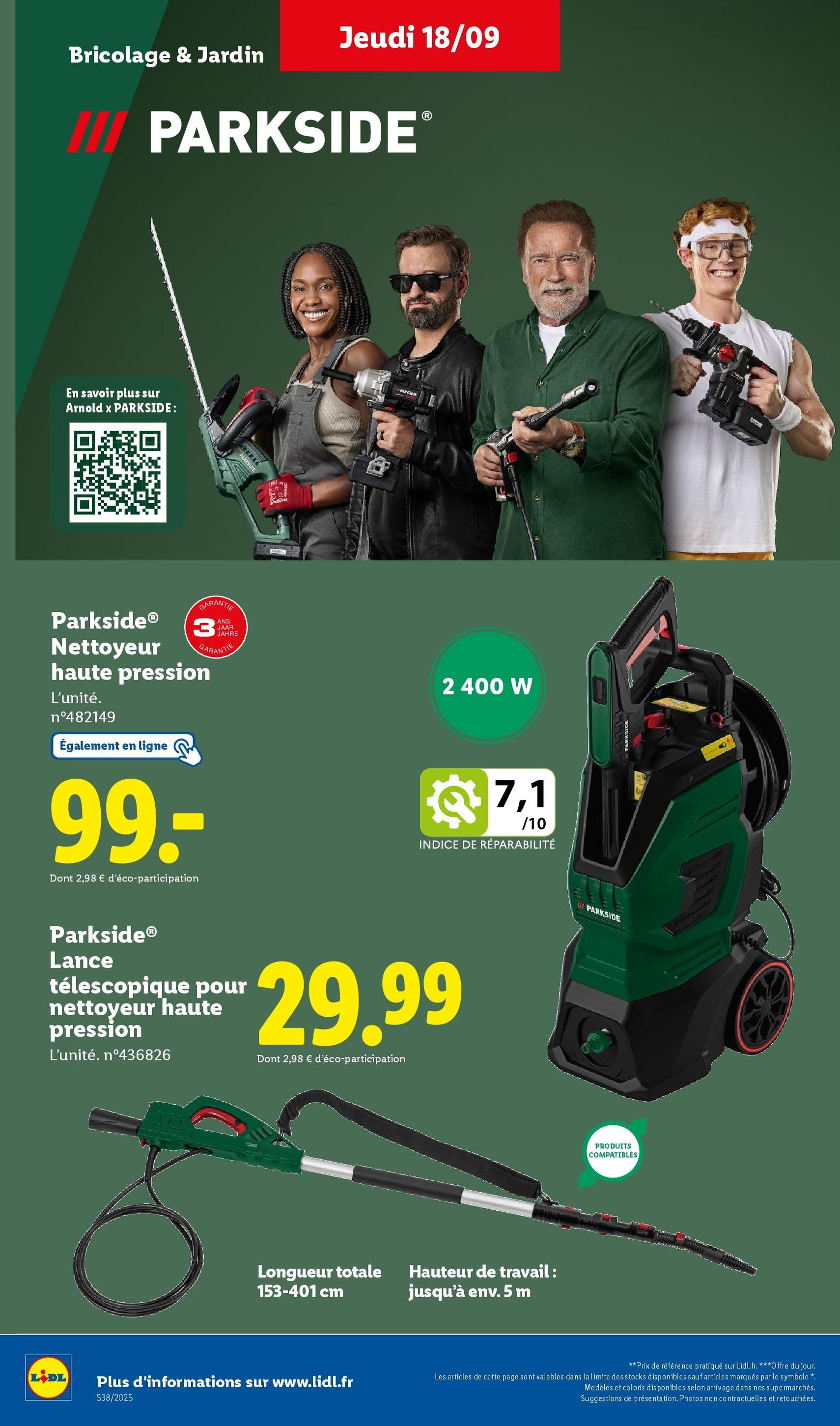 LIDL catalogue semaine 38 - brochure valable à partir du 18/09/2025, page 36 sur 75