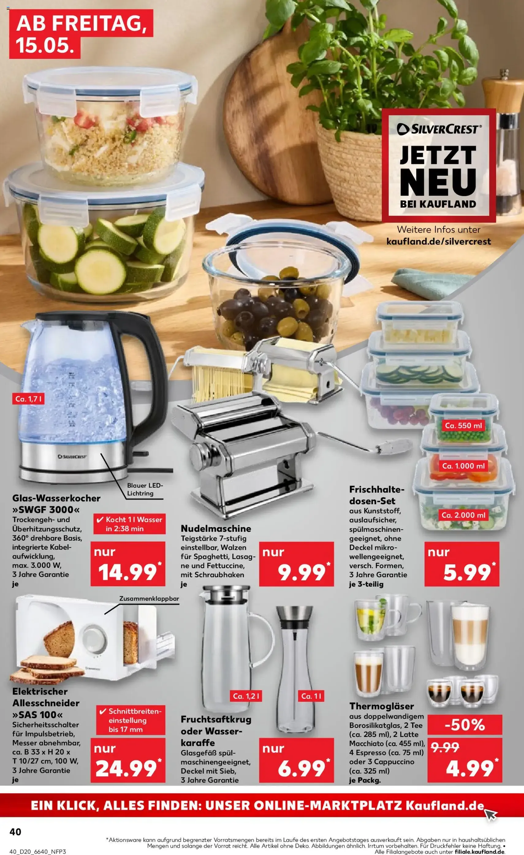 Kaufland Prospekt - Gültiger Prospekt ab 15.05.2026, Seite 40 von insgesamt 54