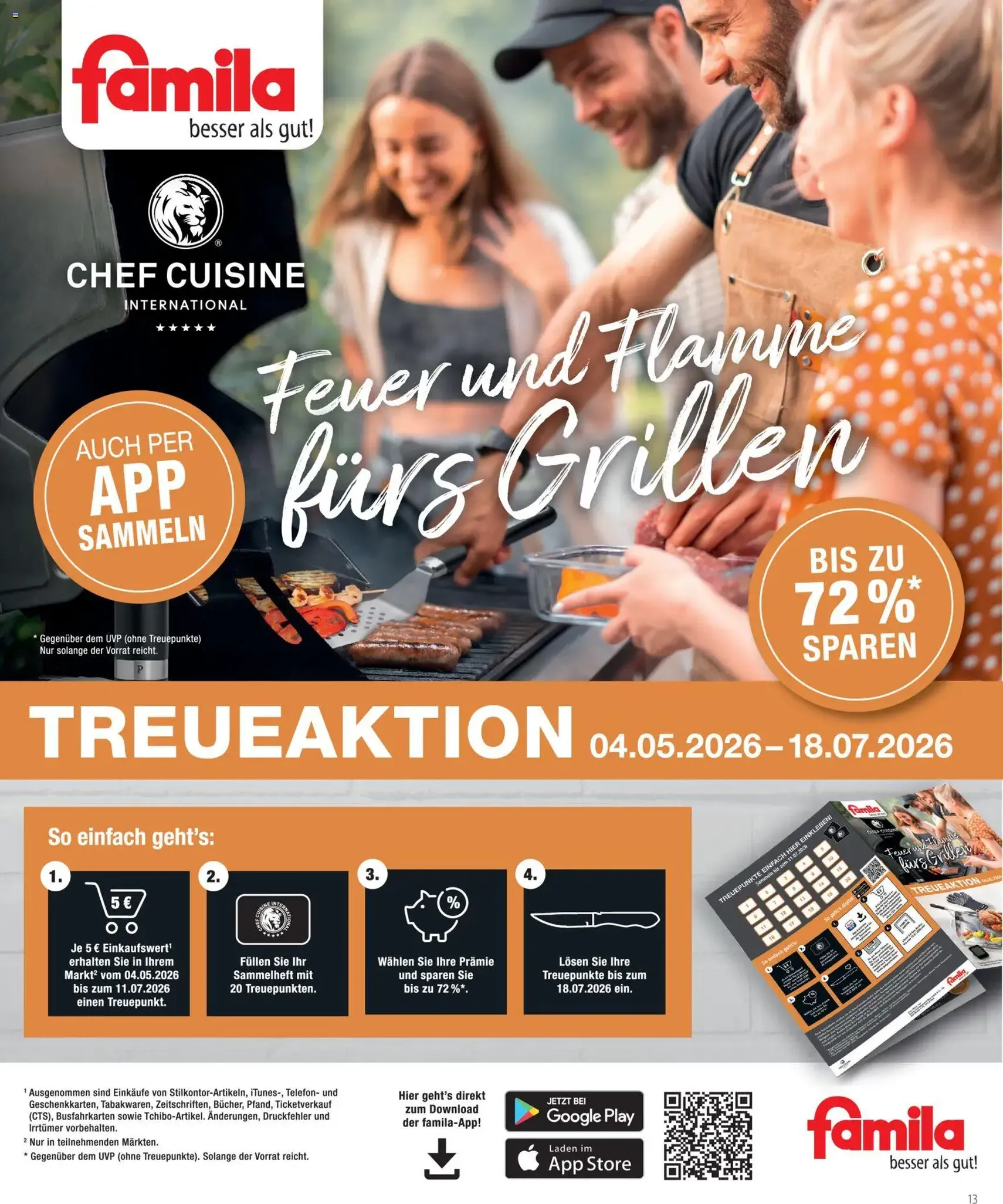 Famila Prospekt - Gültiger Prospekt ab 04.05.2026, Seite 13 von insgesamt 24