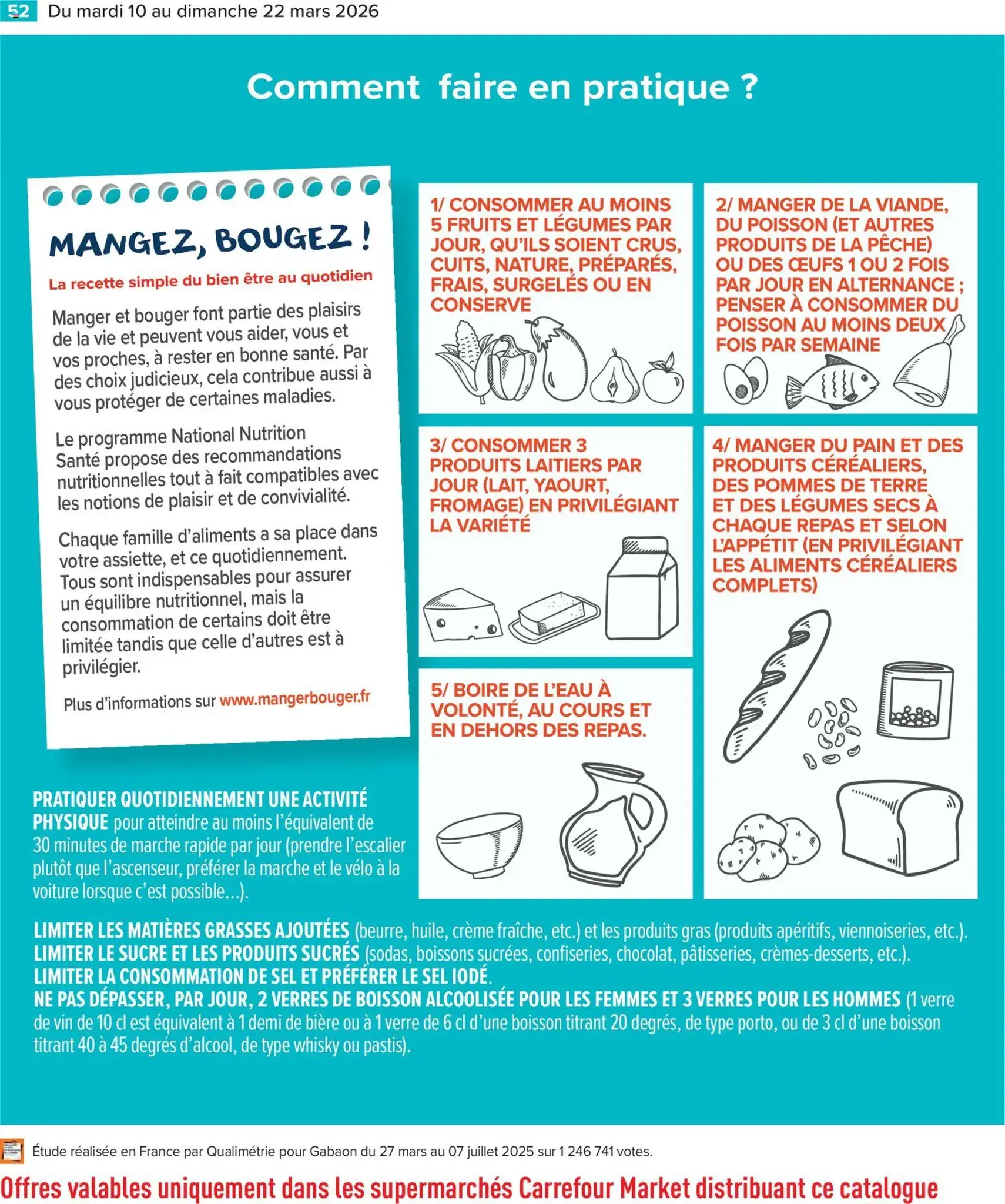 Carrefour Market catalogue semaine 11 - brochure valable à partir du 10/03/2026, page 54 sur 62