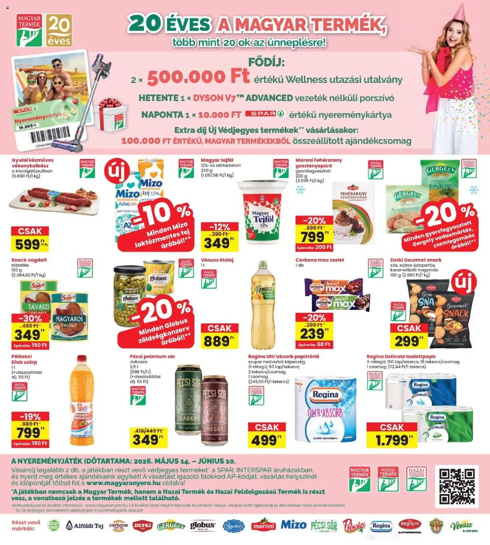 Interspar akciós újság - 2026.05.14. érvényes szórólap 11 oldal 19 oldalból