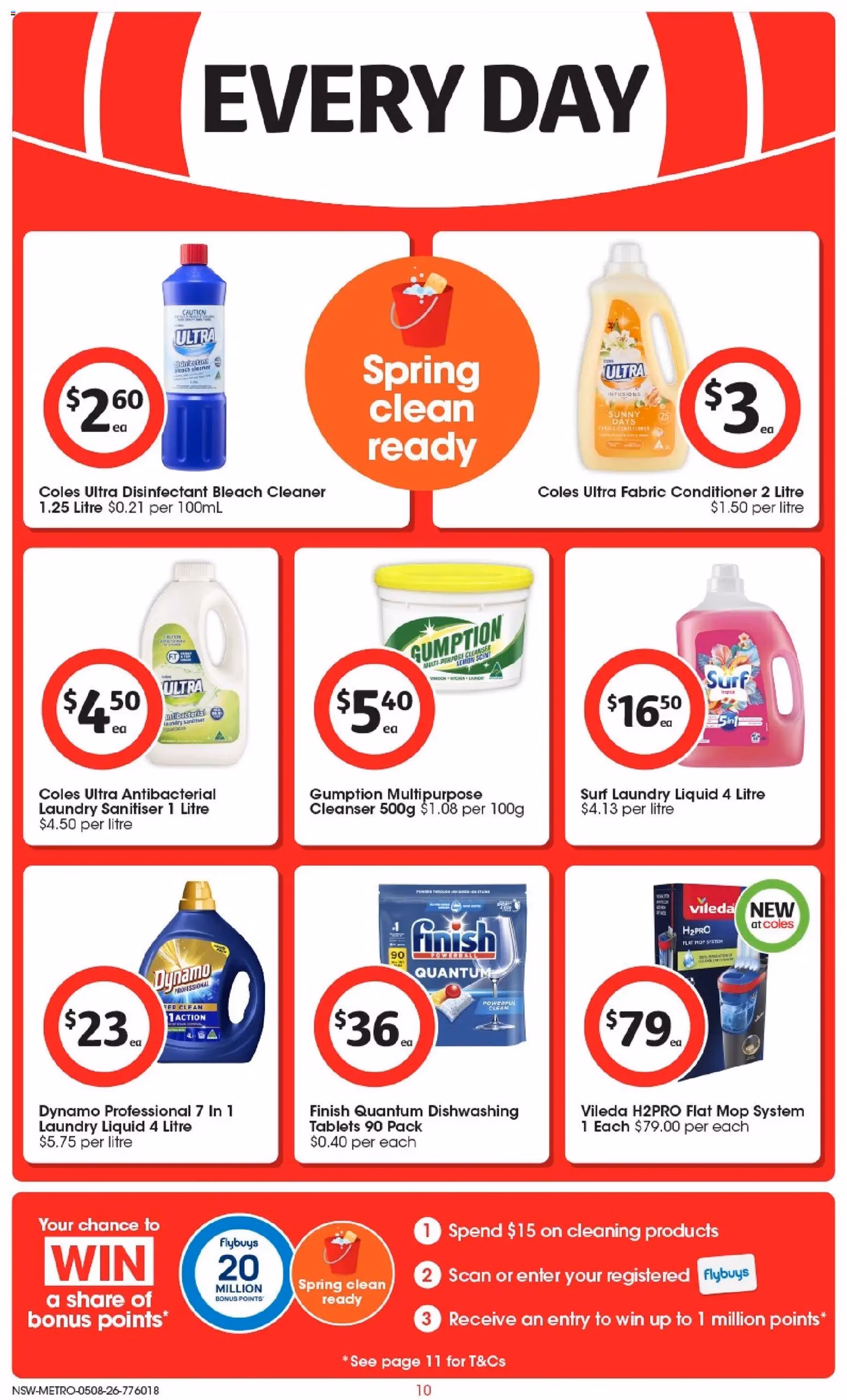 Coles catalogue - valid flyer from 04/08/2026, page 10 of 52