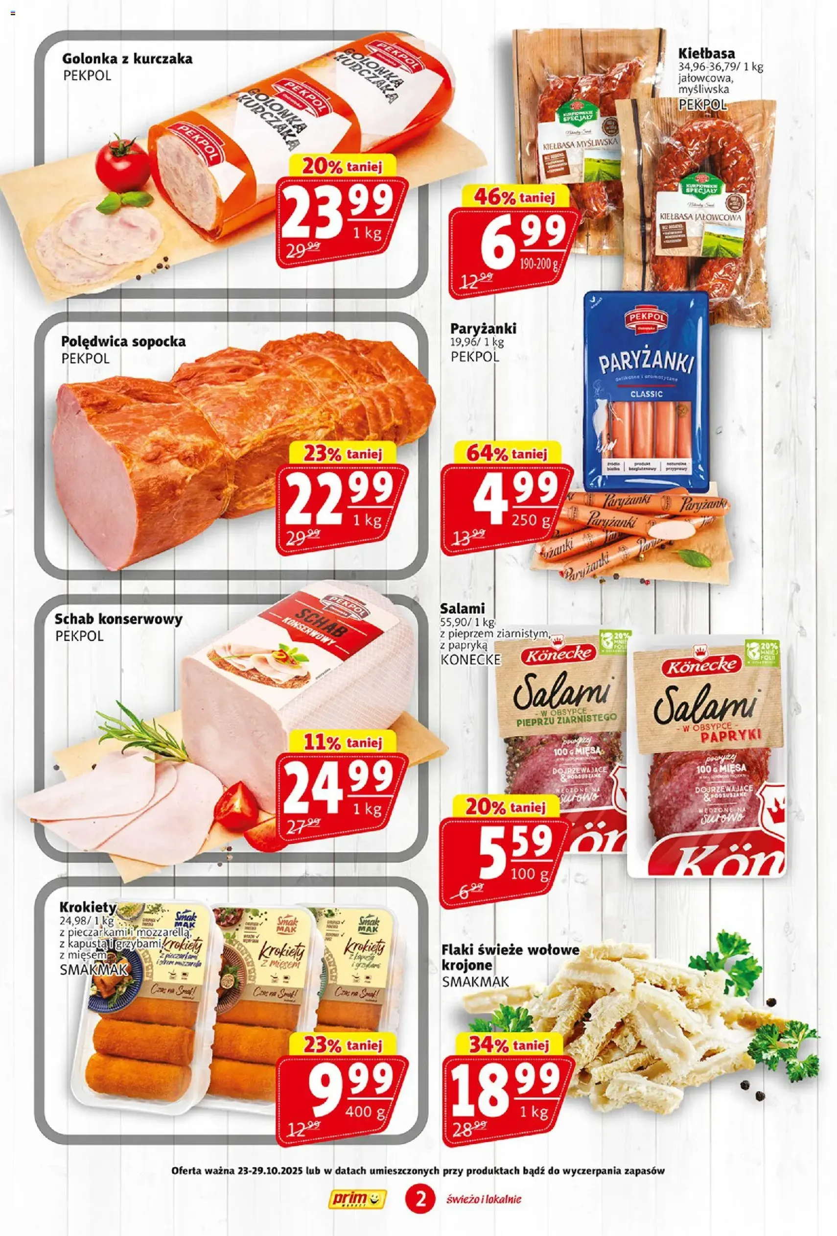 Prim Market Gazetka - ważny gazetka od 23.10.2025 strona 2 z 16 Prim Market Gazetka - ważny gazetka od 23.10.2025 strona 2 z 16