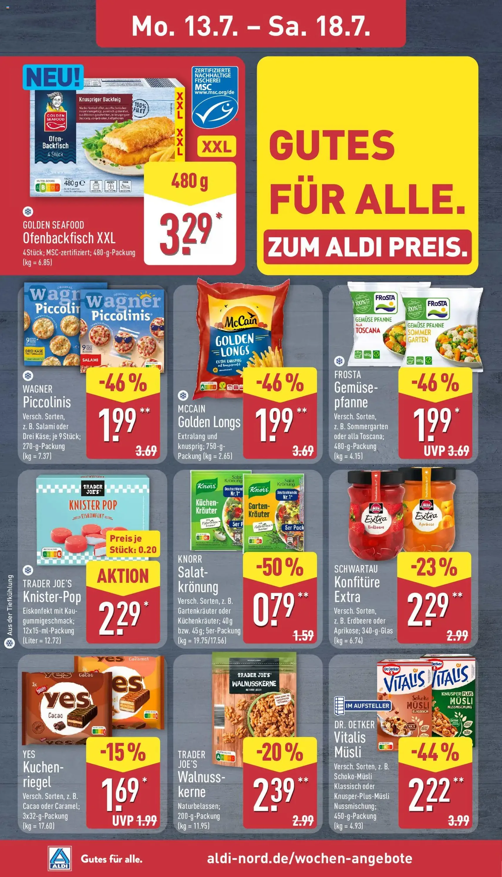 Aldi Prospekt - Gültiger Prospekt ab 13.07.2026, Seite 6 von insgesamt 37