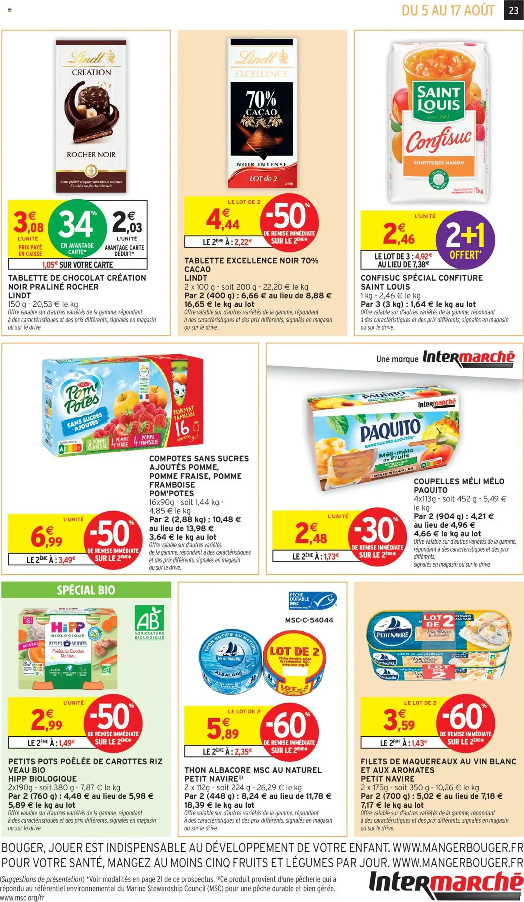 Intermarché catalogue semaine 31 - brochure valable à partir du 05/08/2025, page 23 sur 32 Intermarché catalogue semaine 31 - brochure valable à partir du 05/08/2025, page 23 sur 32
