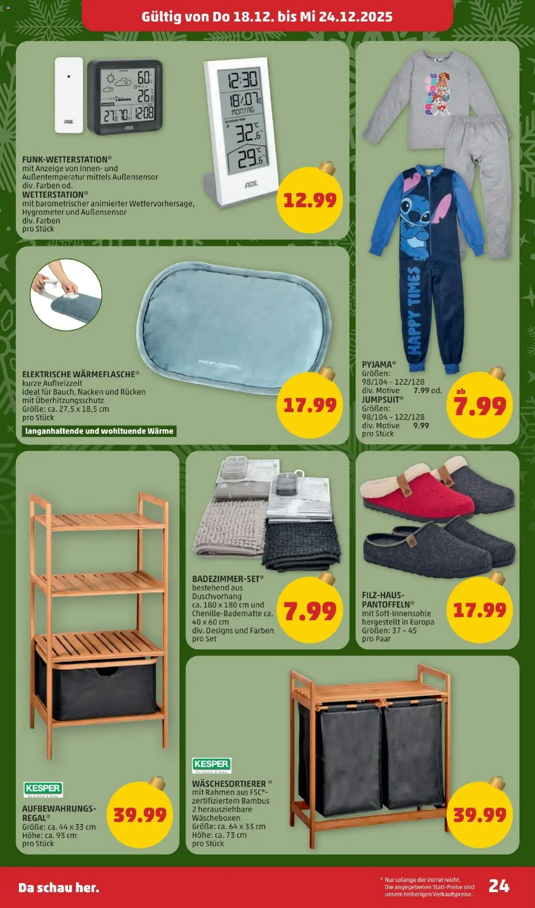 Penny Markt Flugblatt - Gültiger Prospekt ab 18.12.2025, Seite 24 von insgesamt 32
