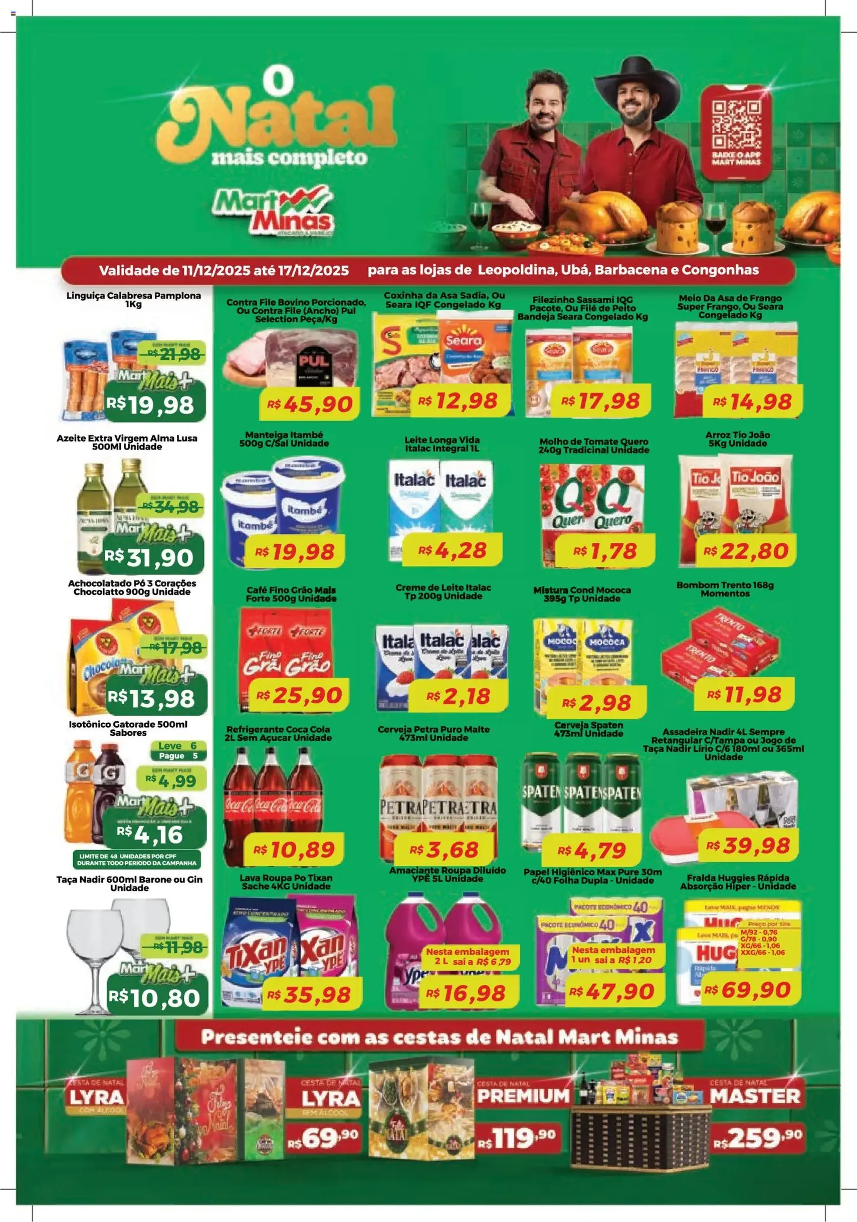 Mart Minas - Ofertas da semana - folheto válido a partir de 11/12/2025 página 1 de 8
