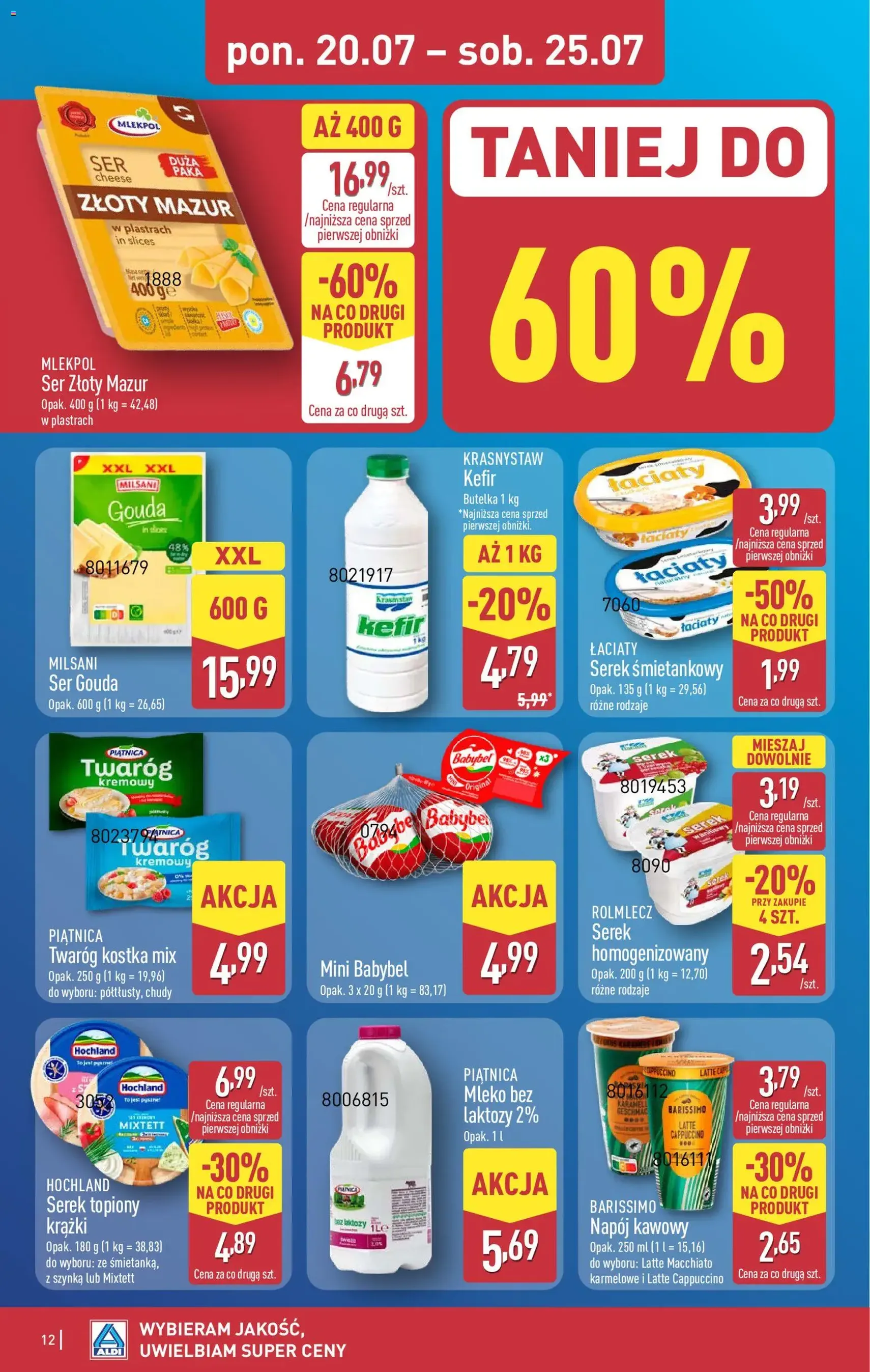 Aldi gazetka - ważny gazetka od 20.07.2026 strona 12 z 44