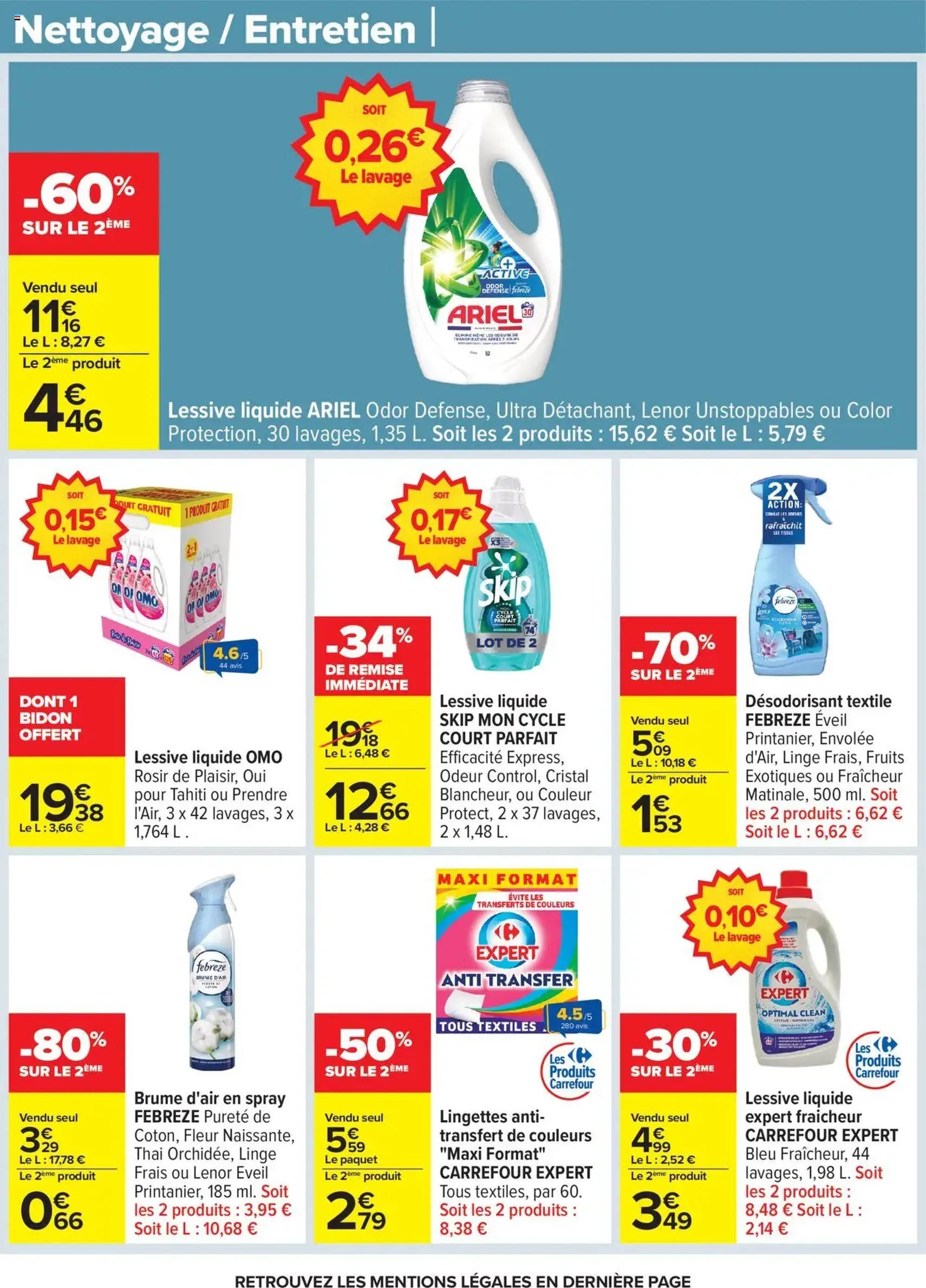 Carrefour catalogue de la semaine 33 - brochure valable à partir du 12/08/2025, page 45 sur 69 Carrefour catalogue de la semaine 33 - brochure valable à partir du 12/08/2025, page 45 sur 69