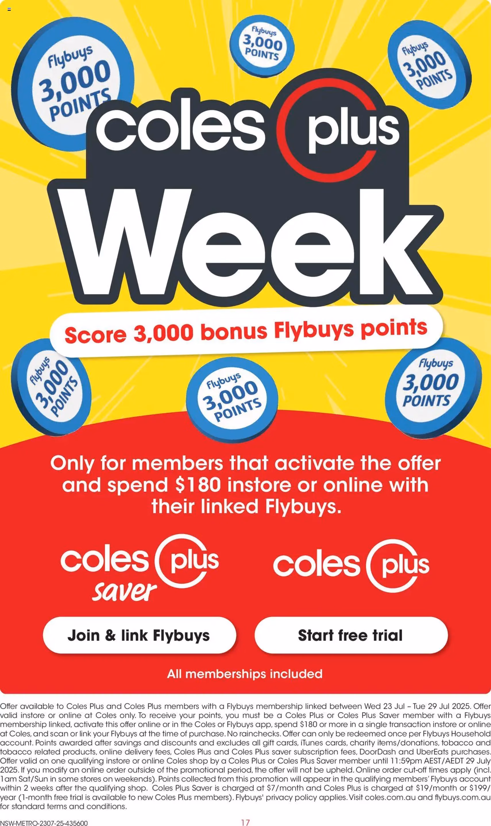 Coles Catalogue NSW - valid flyer from 23/07/2025, page 17 of 47 Coles Catalogue NSW - valid flyer from 23/07/2025, page 17 of 47