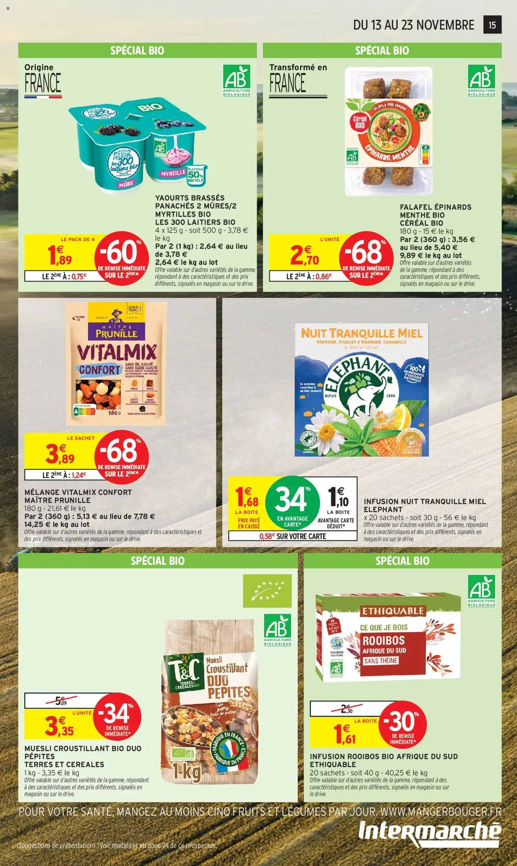Intermarché catalogue semaine 46 - brochure valable à partir du 13/11/2025, page 15 sur 48