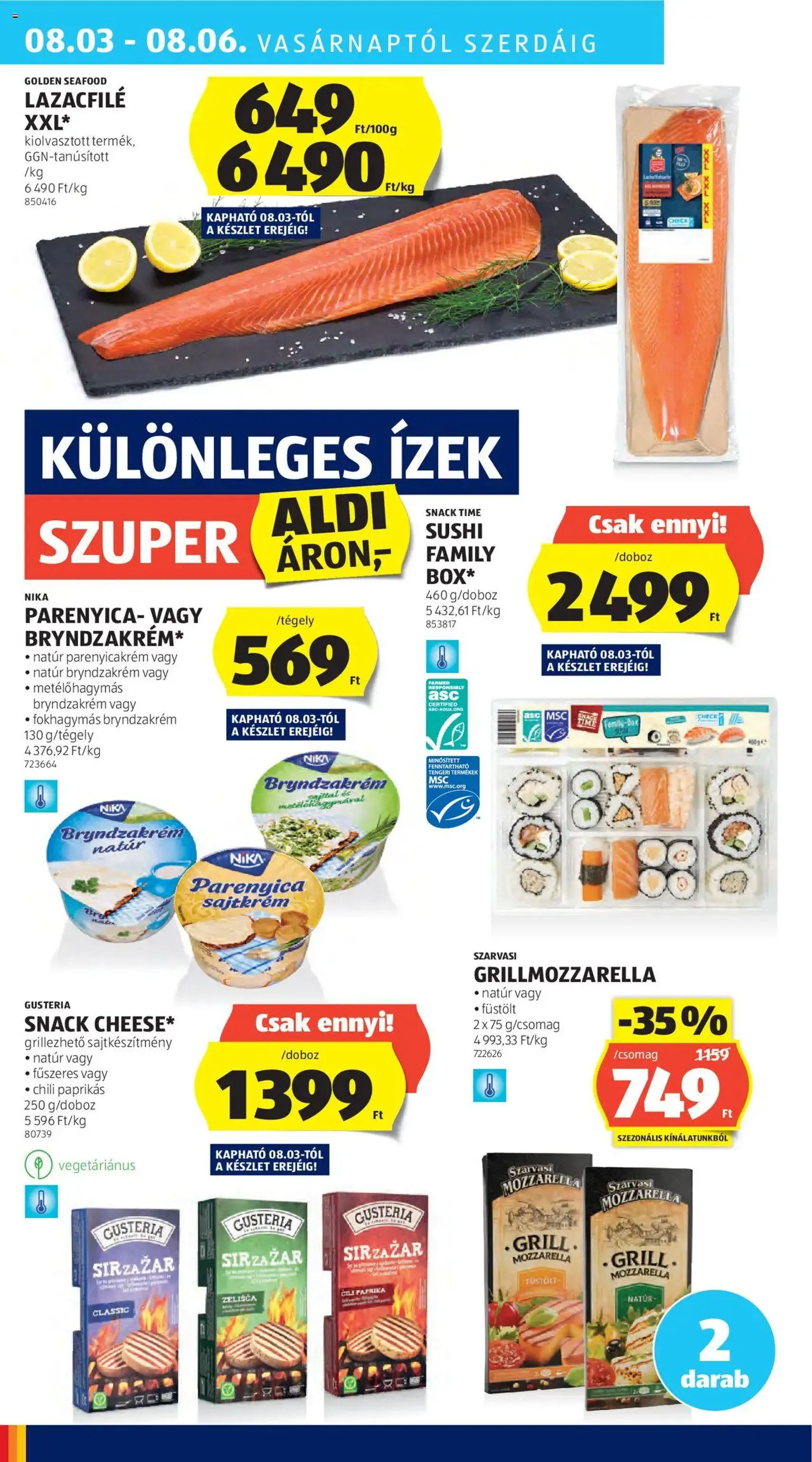 Aldi Akciós újság - 2025.07.31. érvényes szórólap 38 oldal 54 oldalból Aldi Akciós újság - 2025.07.31. érvényes szórólap 38 oldal 54 oldalból