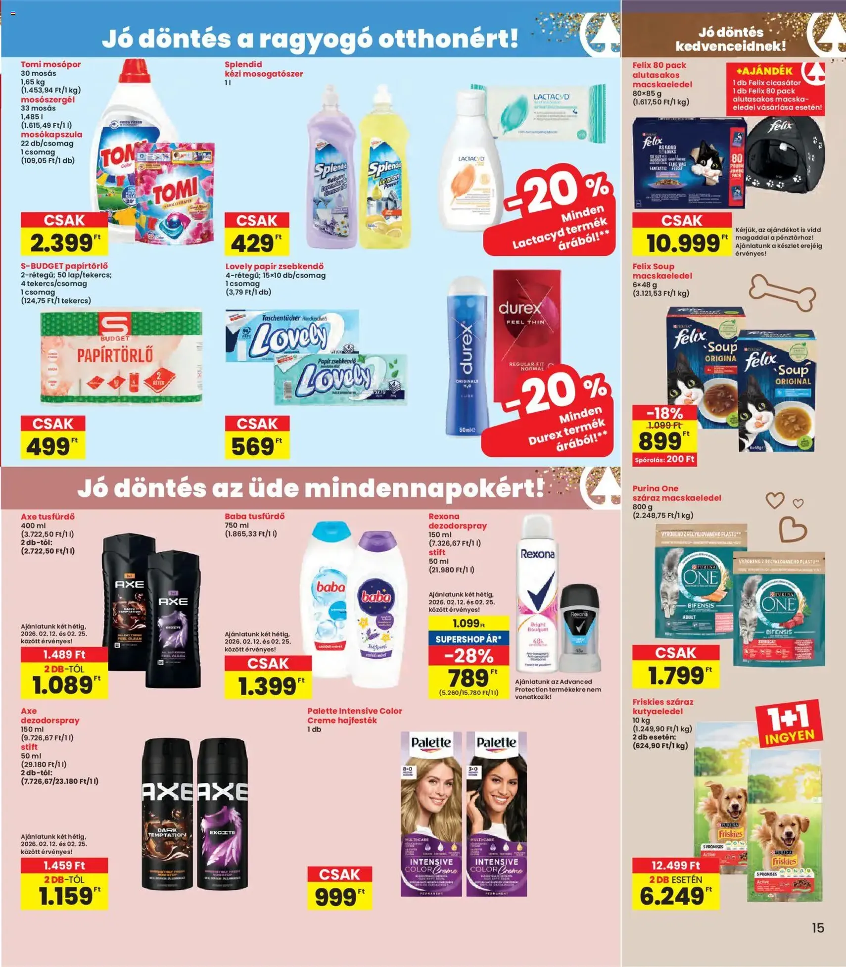 Interspar Akciós újság - 2026.02.12. érvényes szórólap 15 oldal 20 oldalból