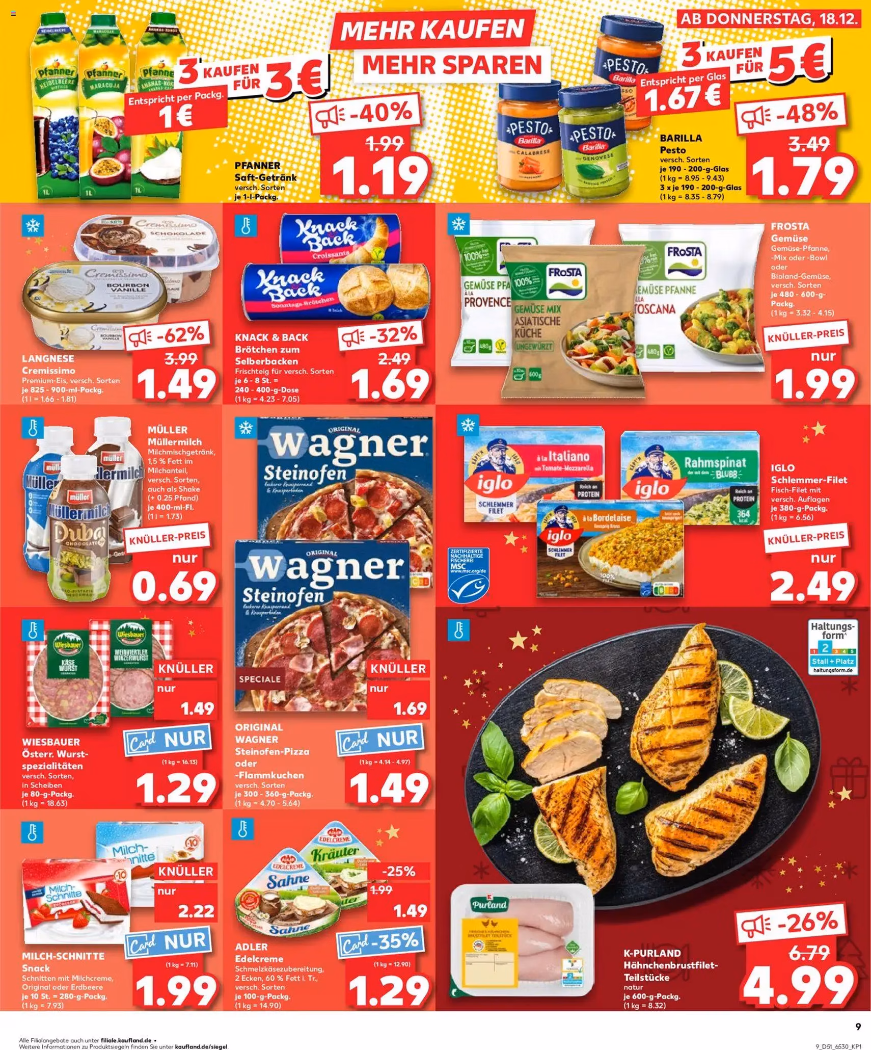 Kaufland Prospekt - Gültiger Prospekt ab 21.12.2025, Seite 9 von insgesamt 40