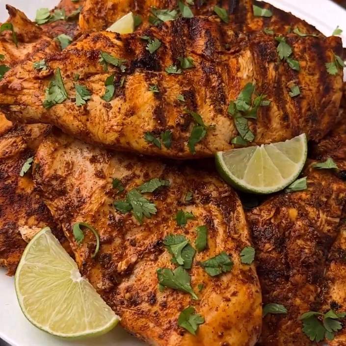 Pollo asado tradicional mexicano