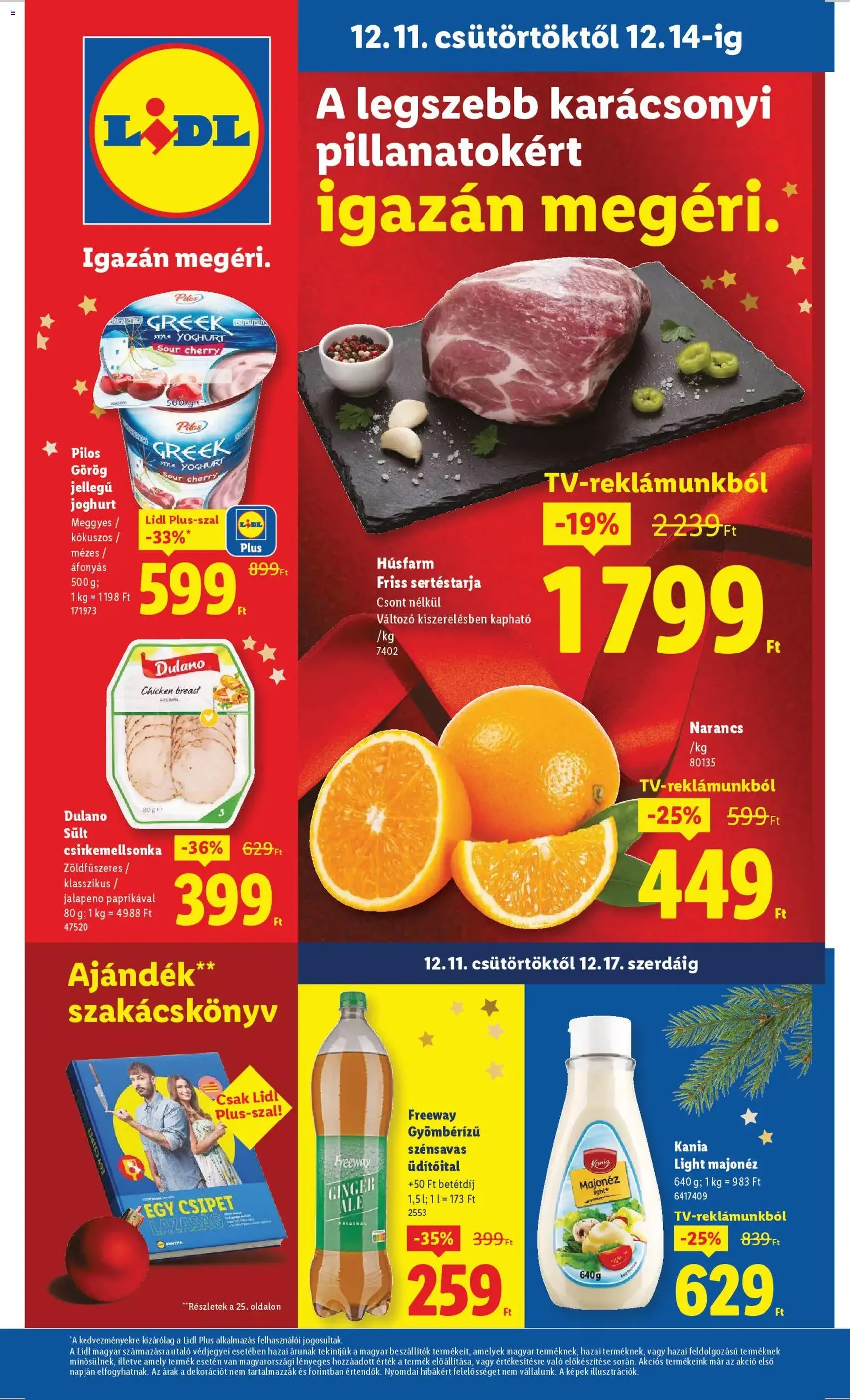 Lidl Akciós újság - 2025.12.11. érvényes szórólap 1 oldal 66 oldalból