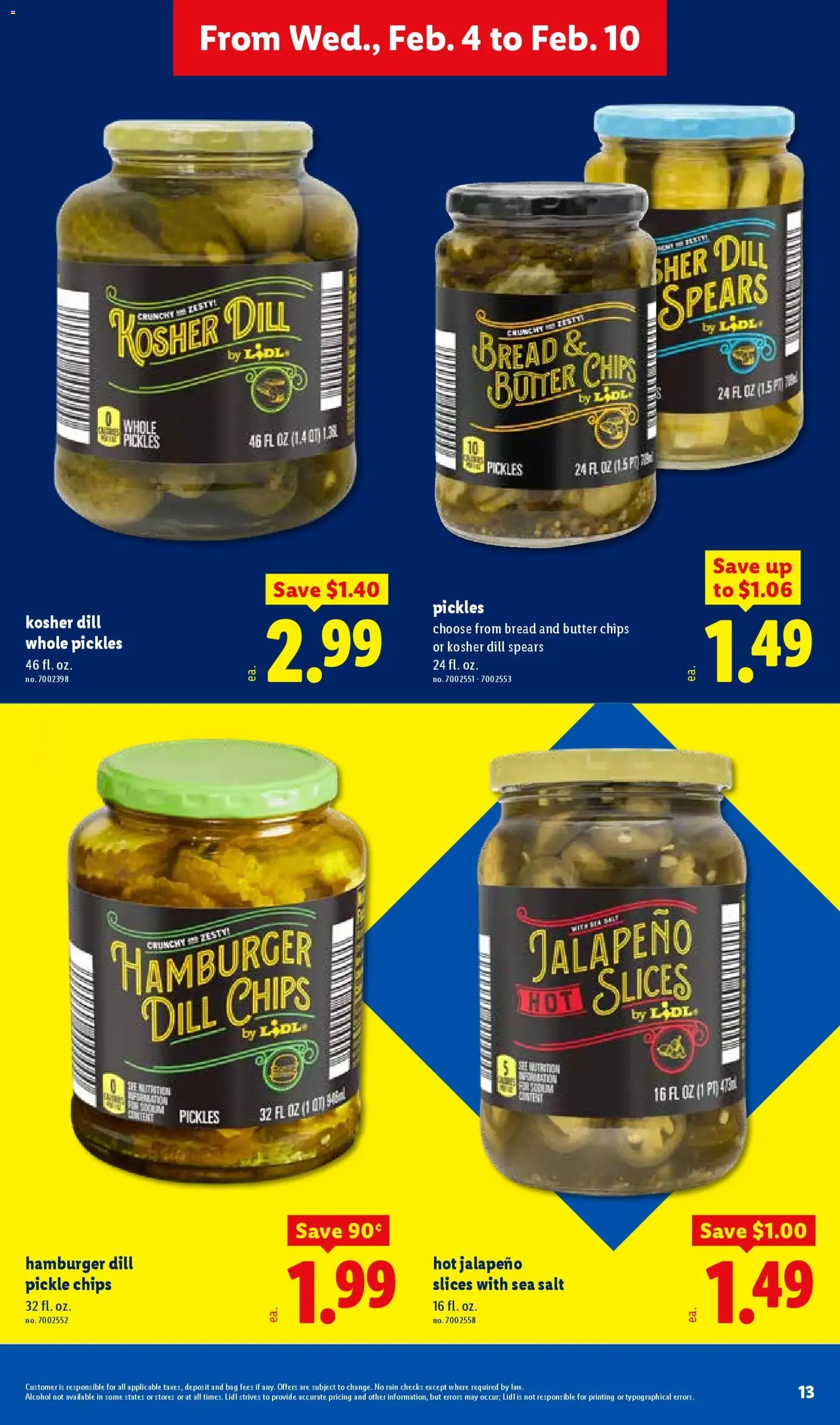 Lidl Weekly Ad - valid flyer from 02/04/2026, page 13 of 38