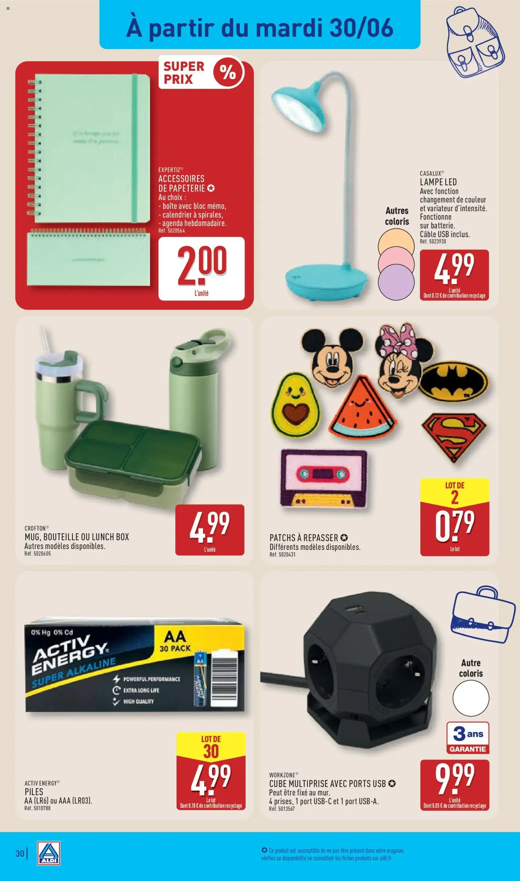Aldi catalogue - brochure valable à partir du 30/06/2026, page 32 sur 47